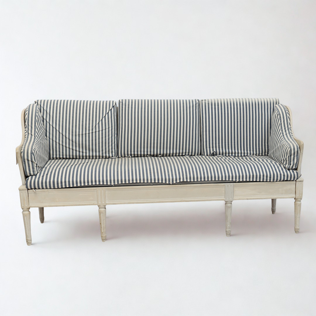 TRÅGSOFFA, Gustaviansk 1700-1800-tal.