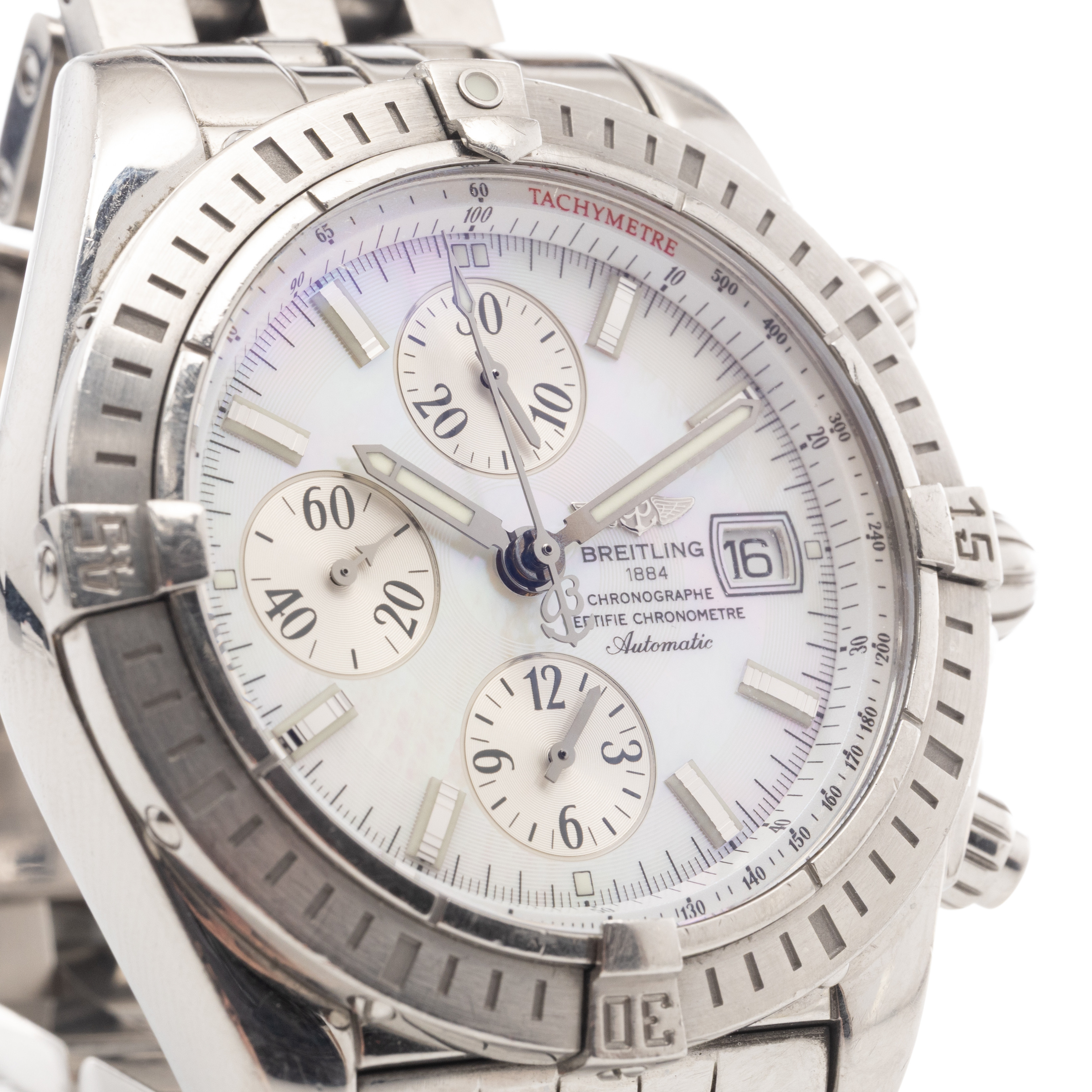 BREITLING, Chronomat Evolution, Armbandsur, Stål, Automatisk.
