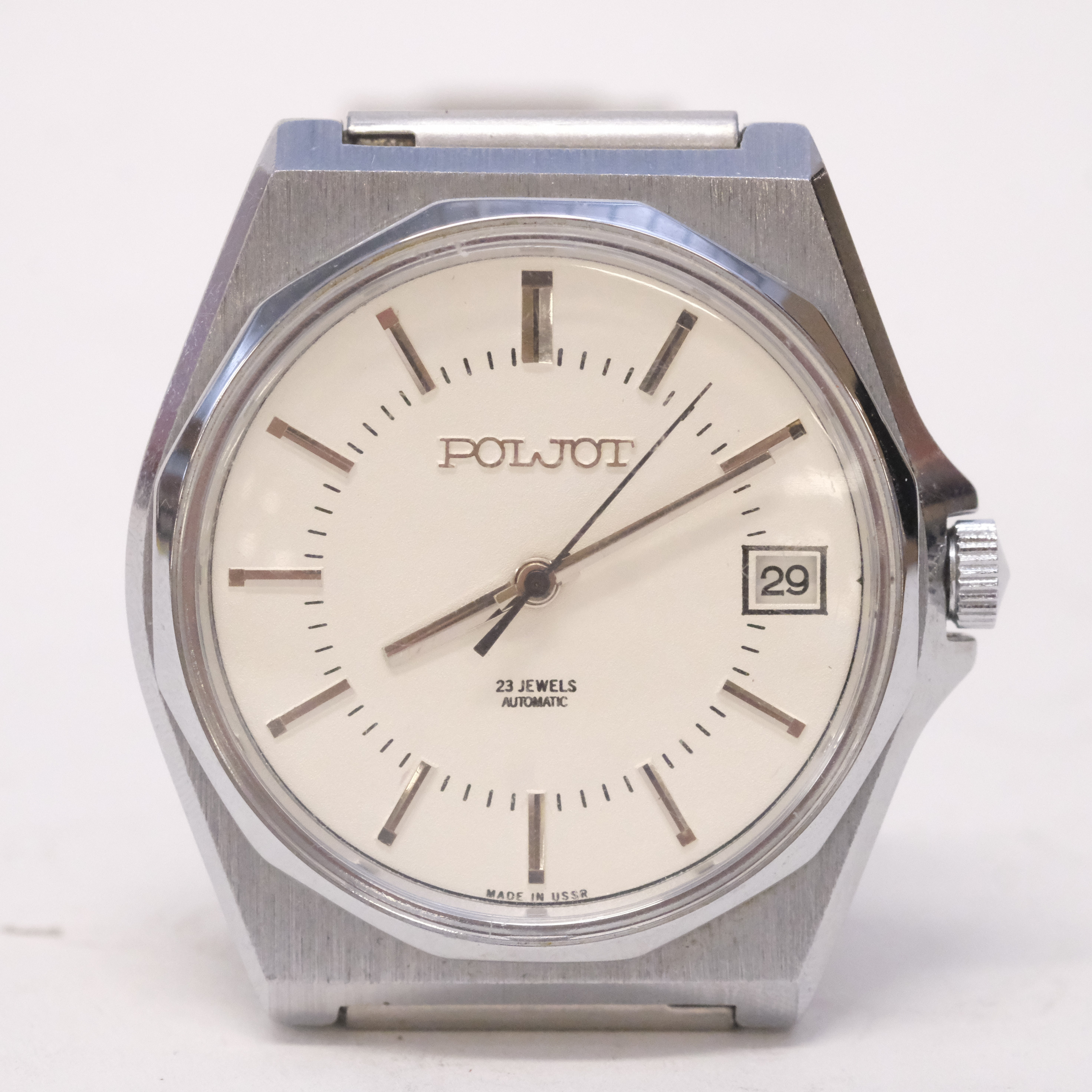 POLJOT. ARMBANDSUR. AUTOMATIC. RYSSLAND, 1970-TAL.
