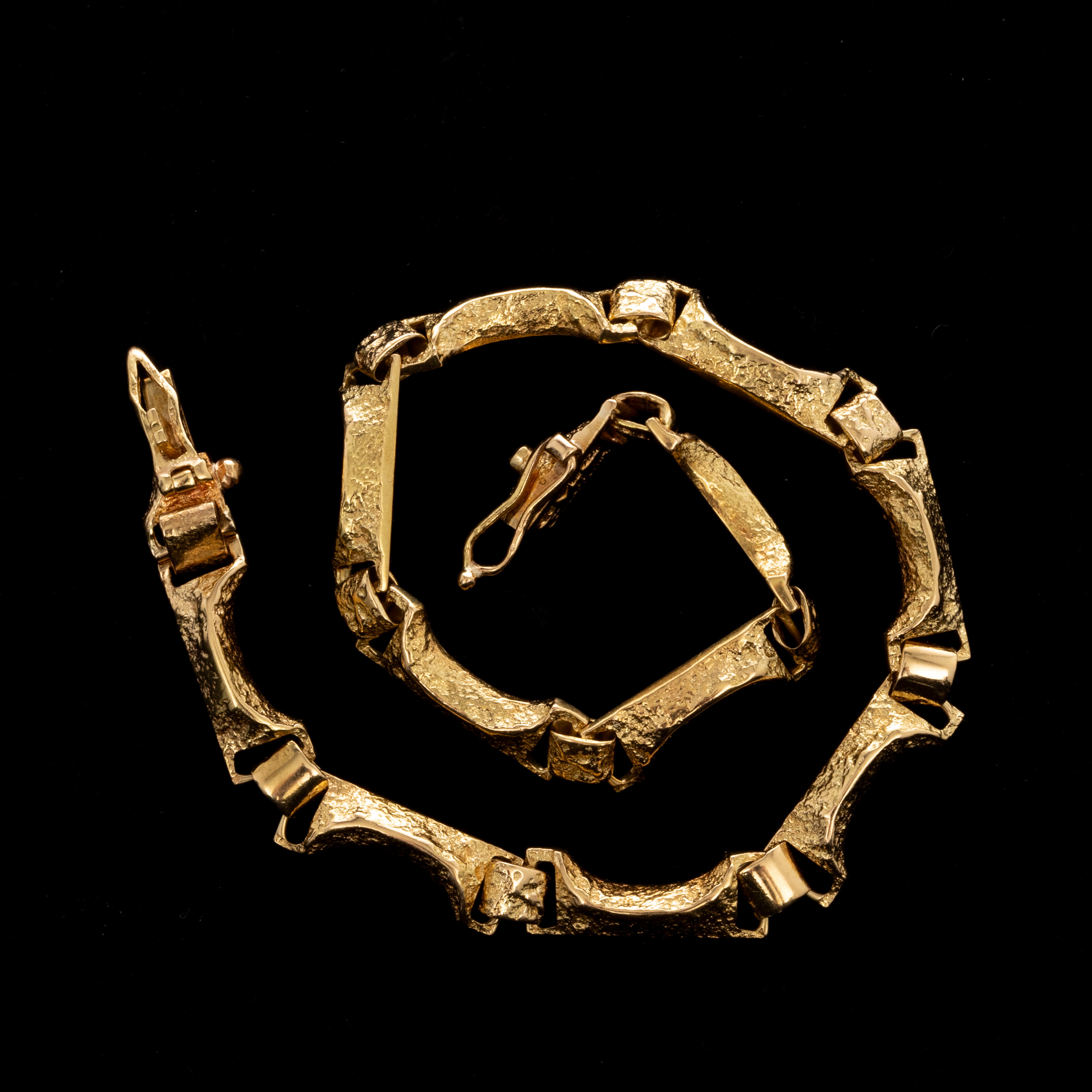 ARMBAND, 18K guld, Björn Weckström, Lapponia, Finland, 1970.