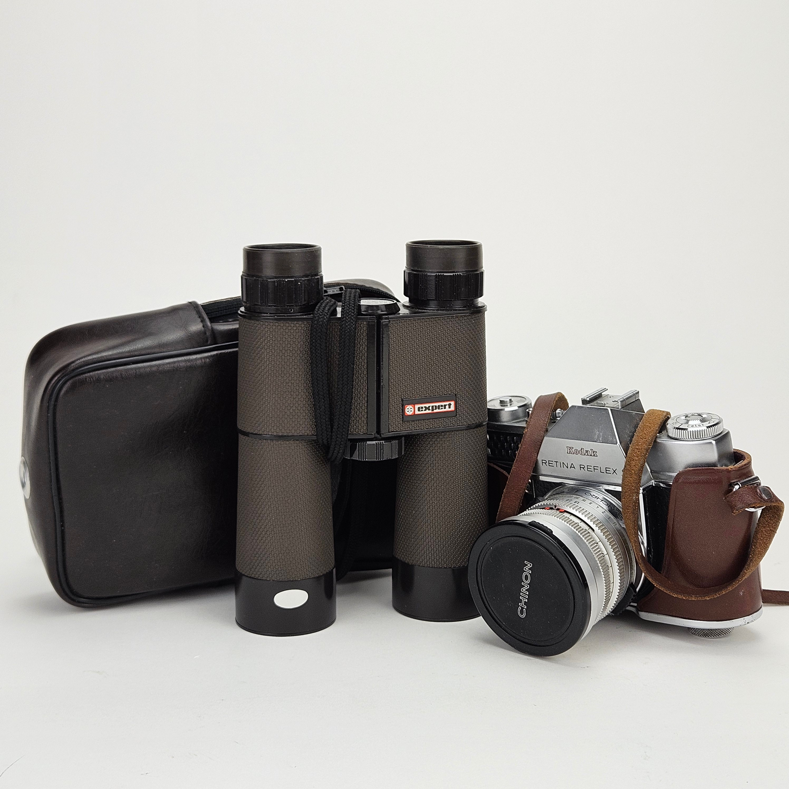 KAMERA, Kodak Retina Reflex S, KIKARE, Expert 10x40.