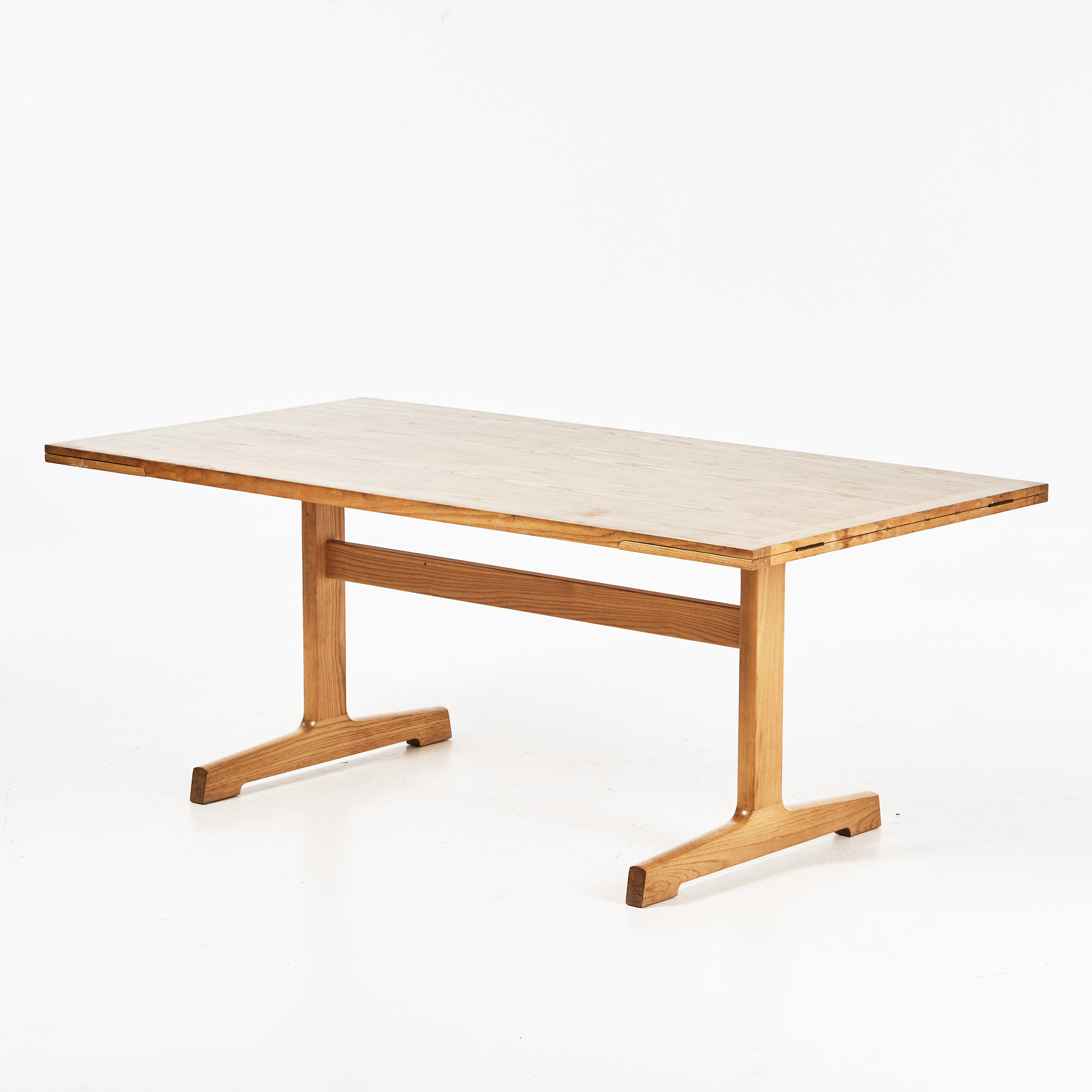 BØRGE MOGENSEN. Matbord, med klaffar, shaker, ek, märkt, Fredericia Furniture.