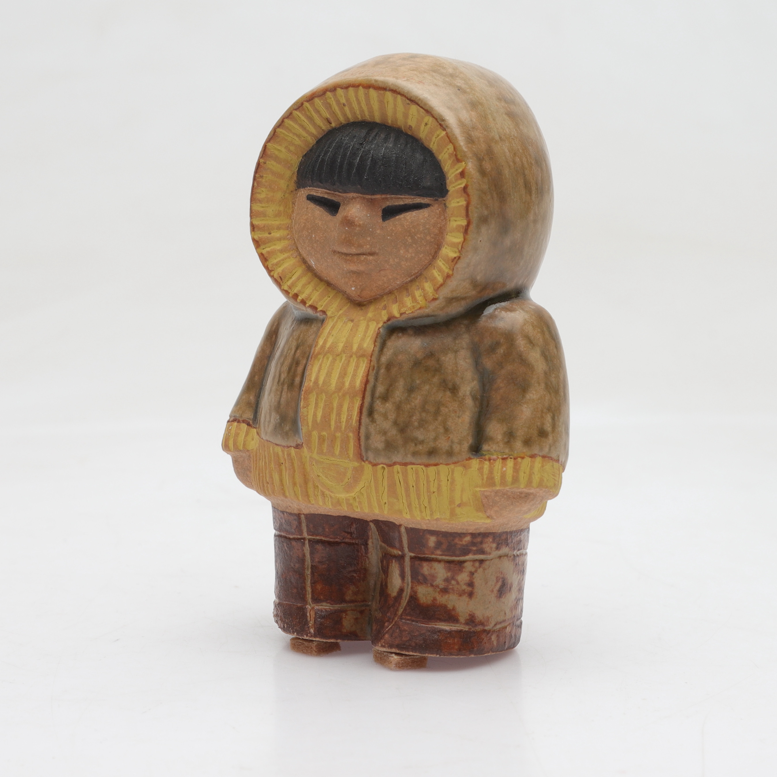 LISA LARSON. figurin, stengods, "Nord", Gustavsberg.