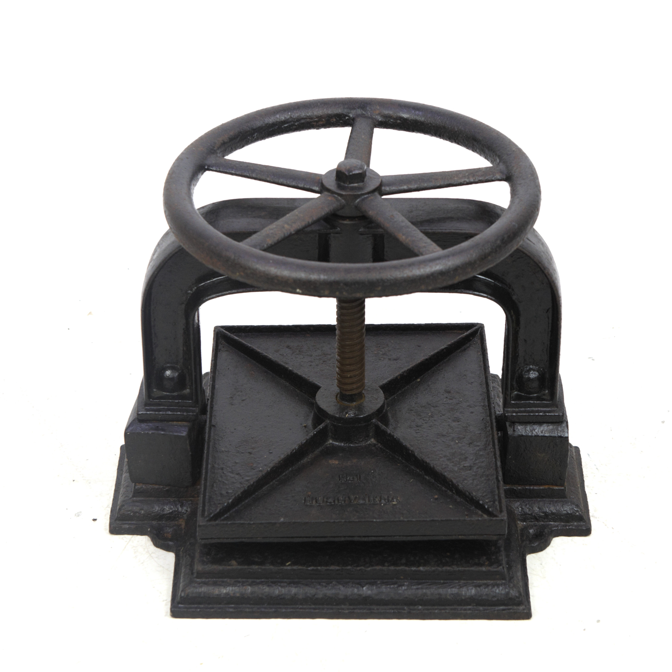 BOKPRESS, gjutjärn, Husqvarna no 1, 1900-talets första del.