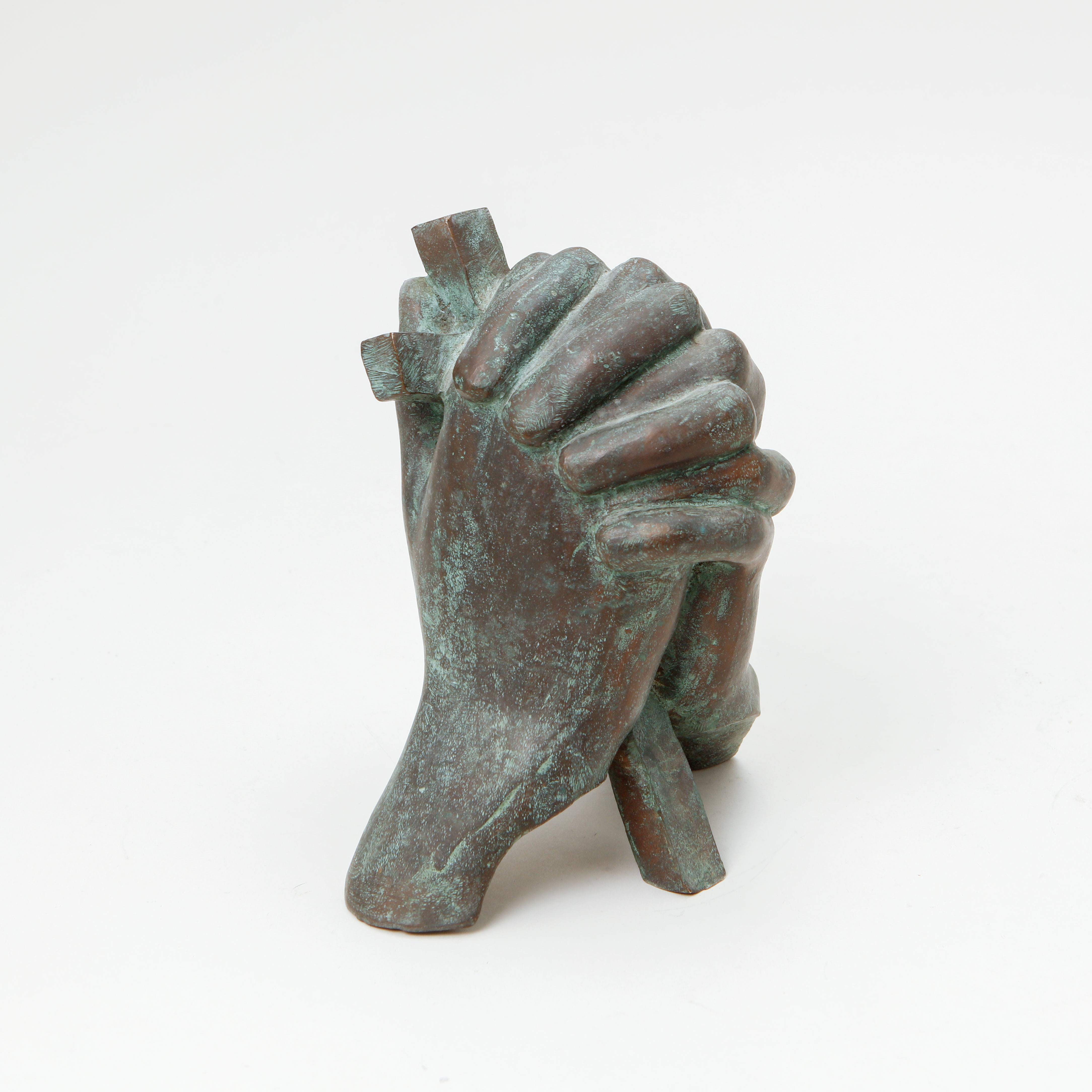 MAGNUS JENSEN. Skulptur, patinerad brons, monogramsignerad MJ.