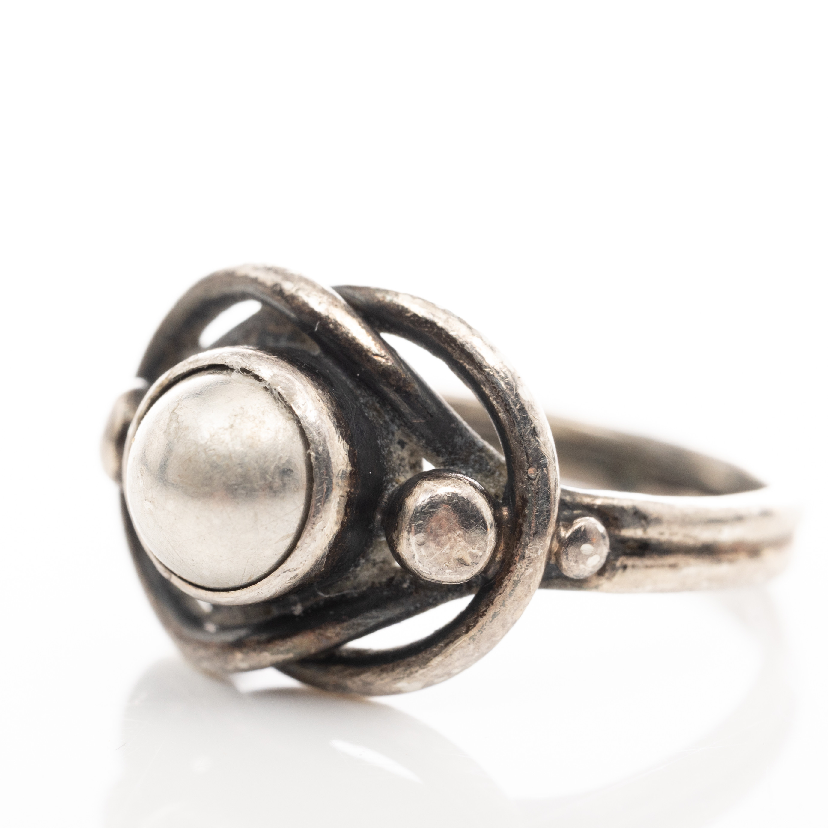 RING, Sterlingsilver, Georg Jensen.