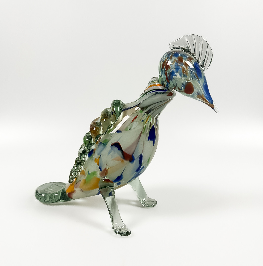 TURE BERGLUND. KARAFF, glas, Stockholm Glasbruk.