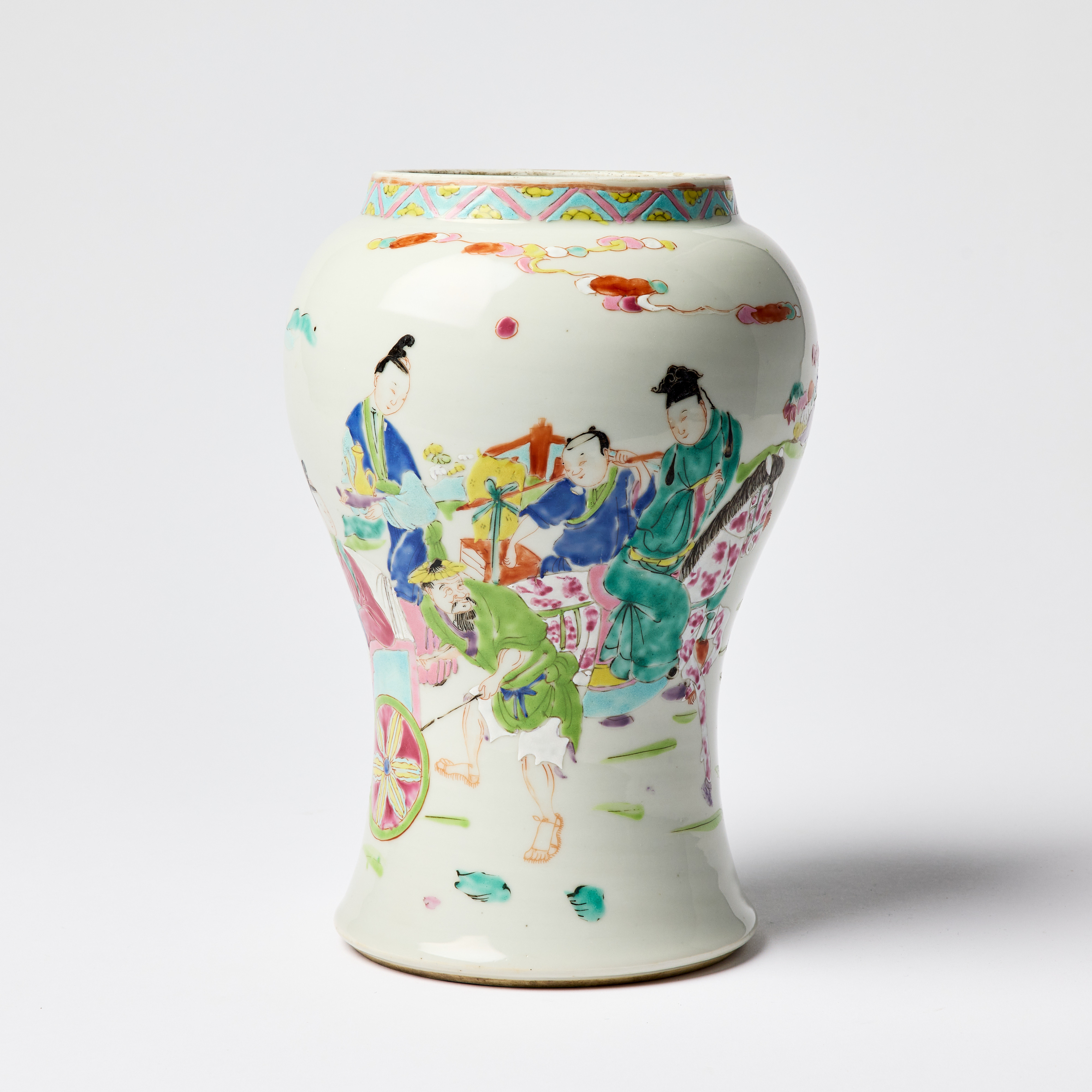 A Chinese Famille Rose Vase.