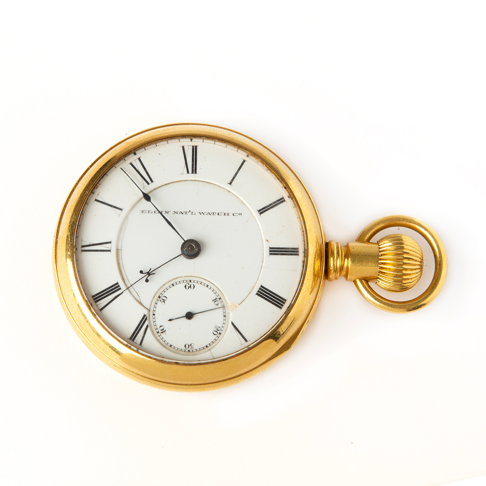 ELGIN, fickur, savonette, 52 mm, doublé, USA, 1870-tal.