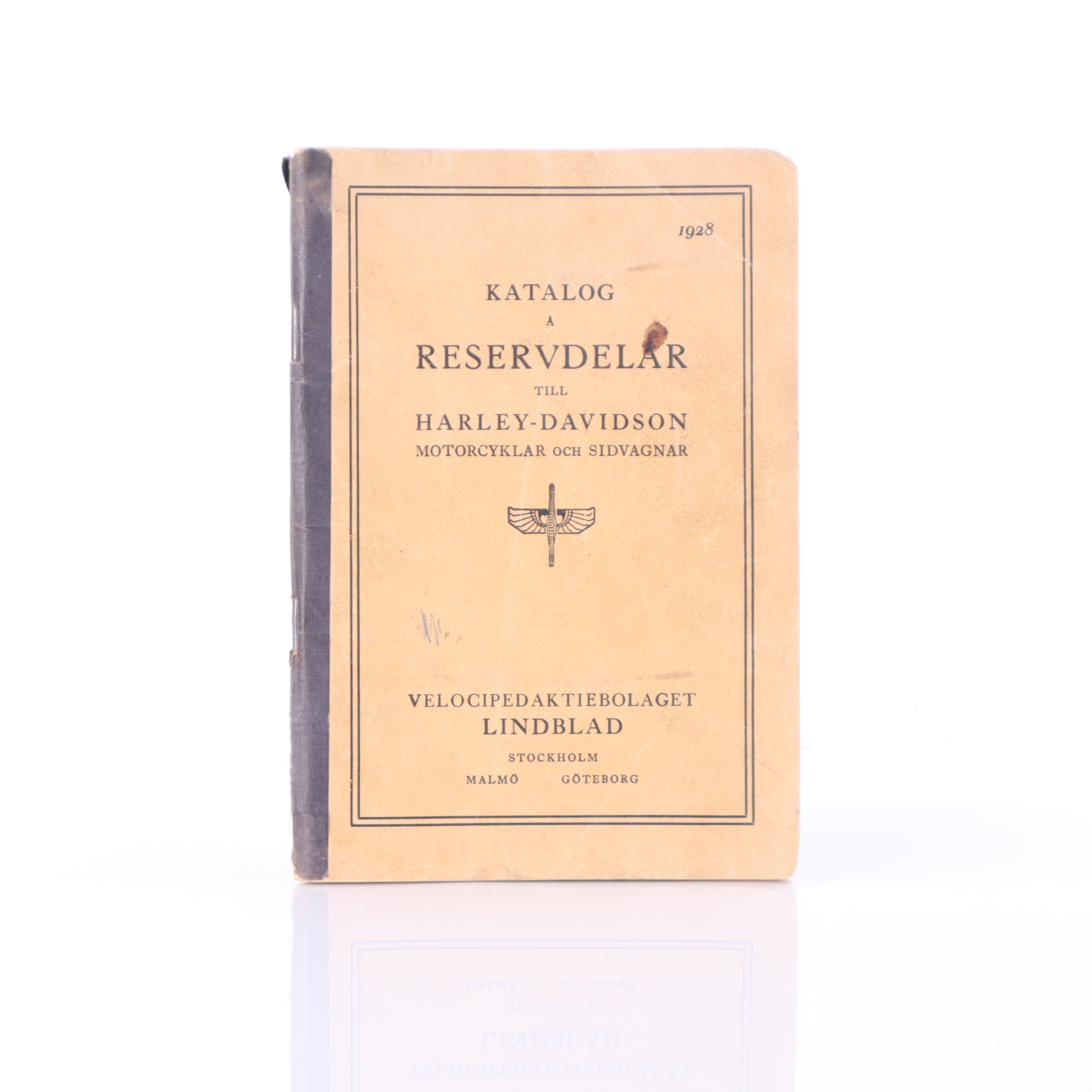 HARLEY-DAVIDSON, reservdelskatalog, 1928, USA.