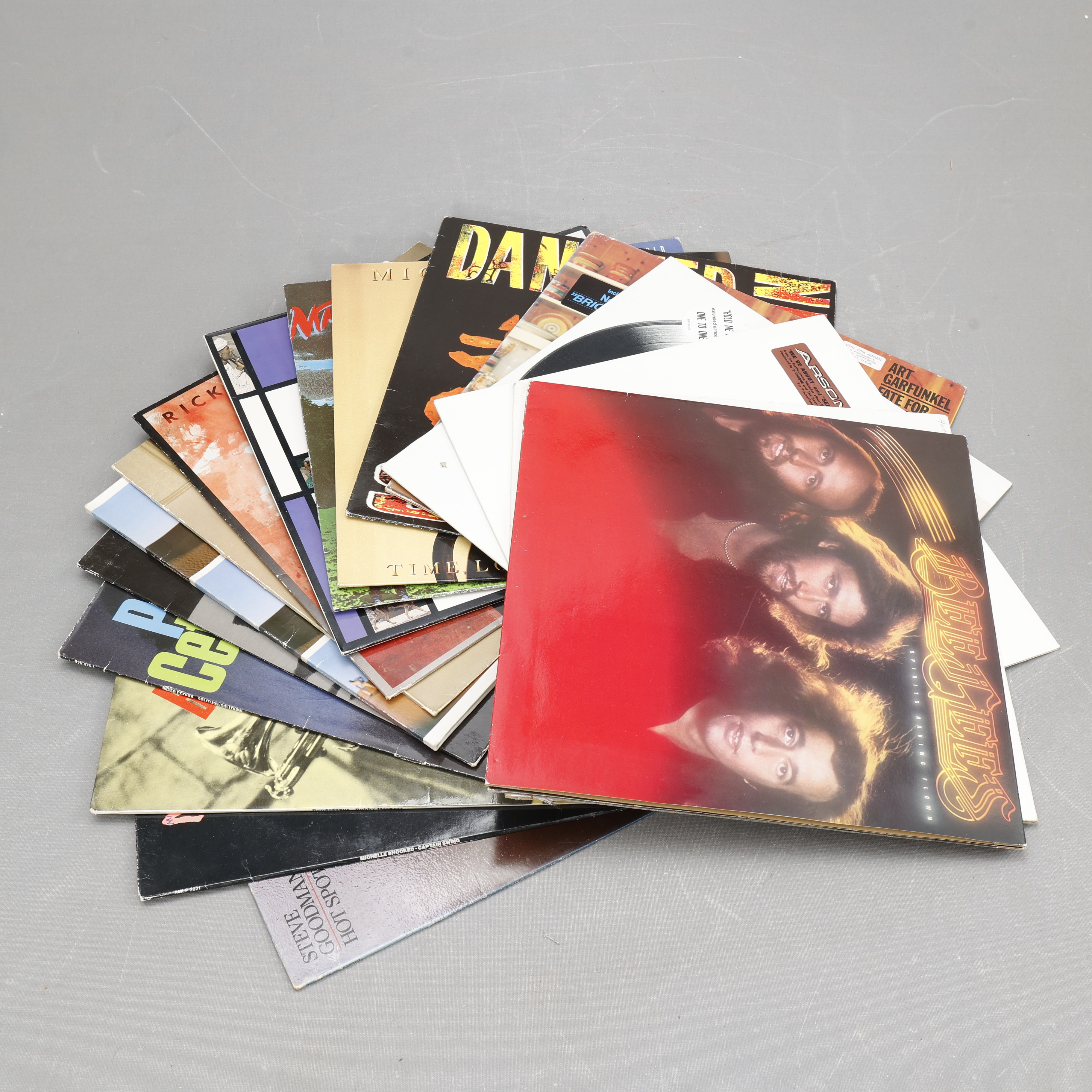 VINYLSKIVOR, 17 stycken, blandade artister.