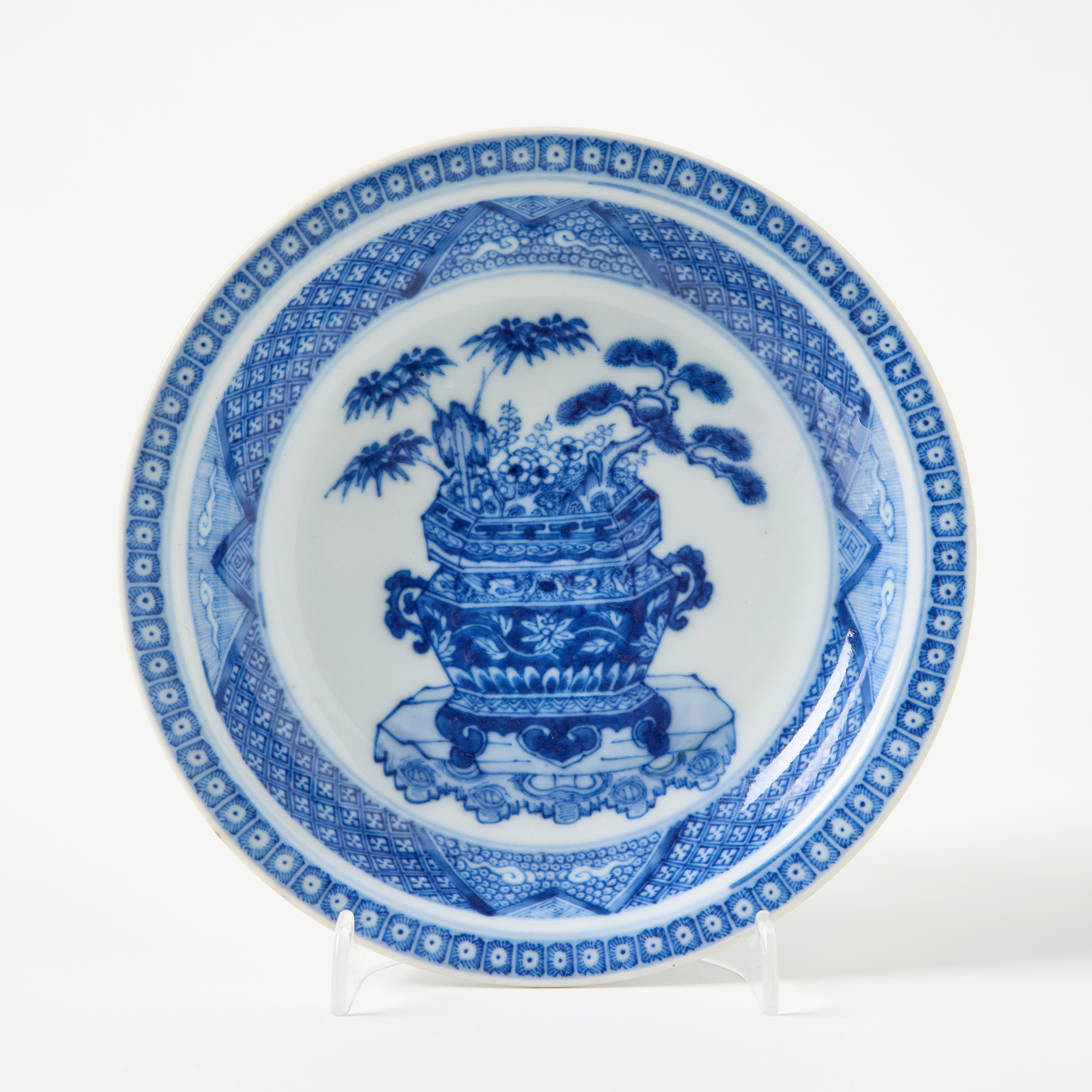 A Chinese Export Ware Dish.