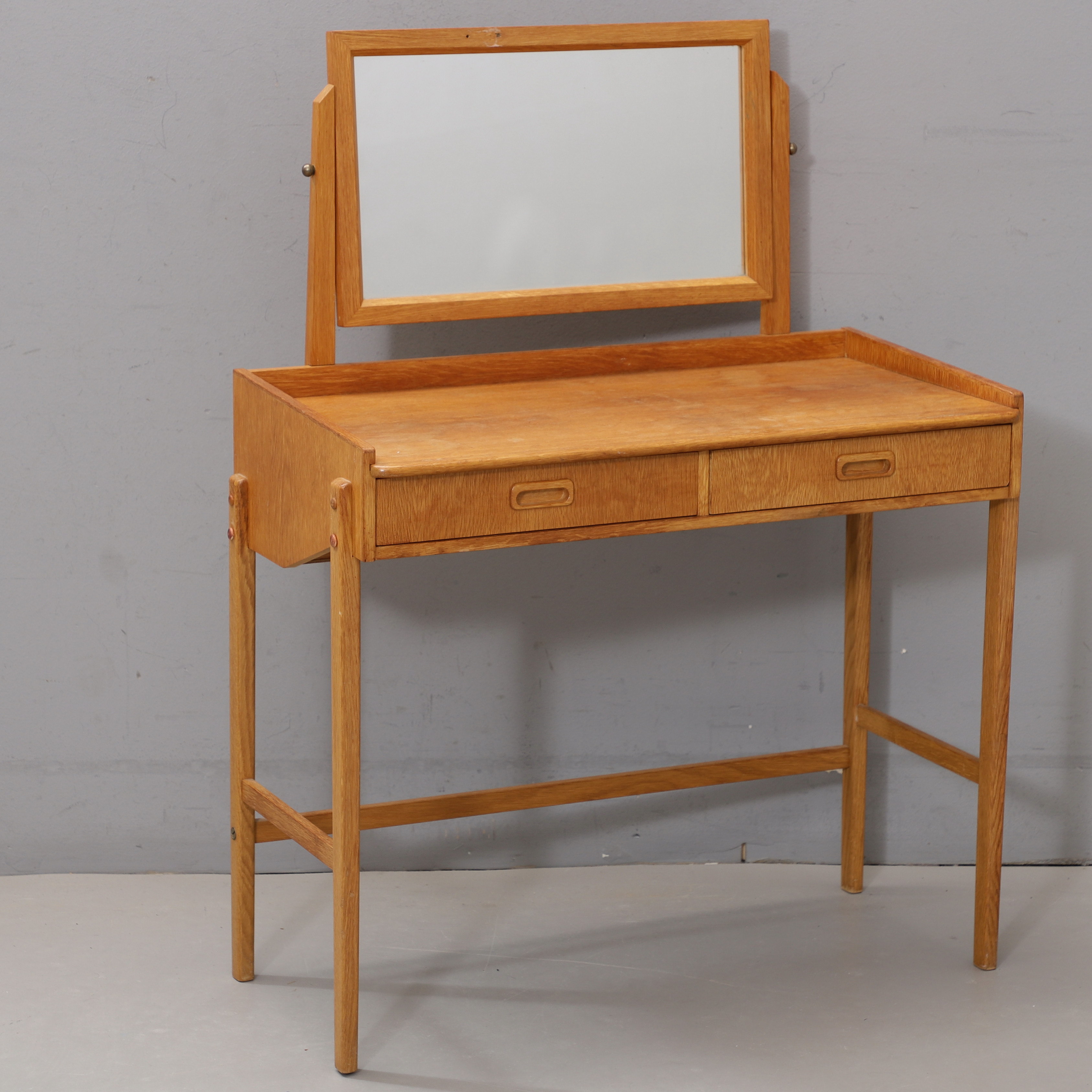 SMINKBORD, teak, 1960-tal.