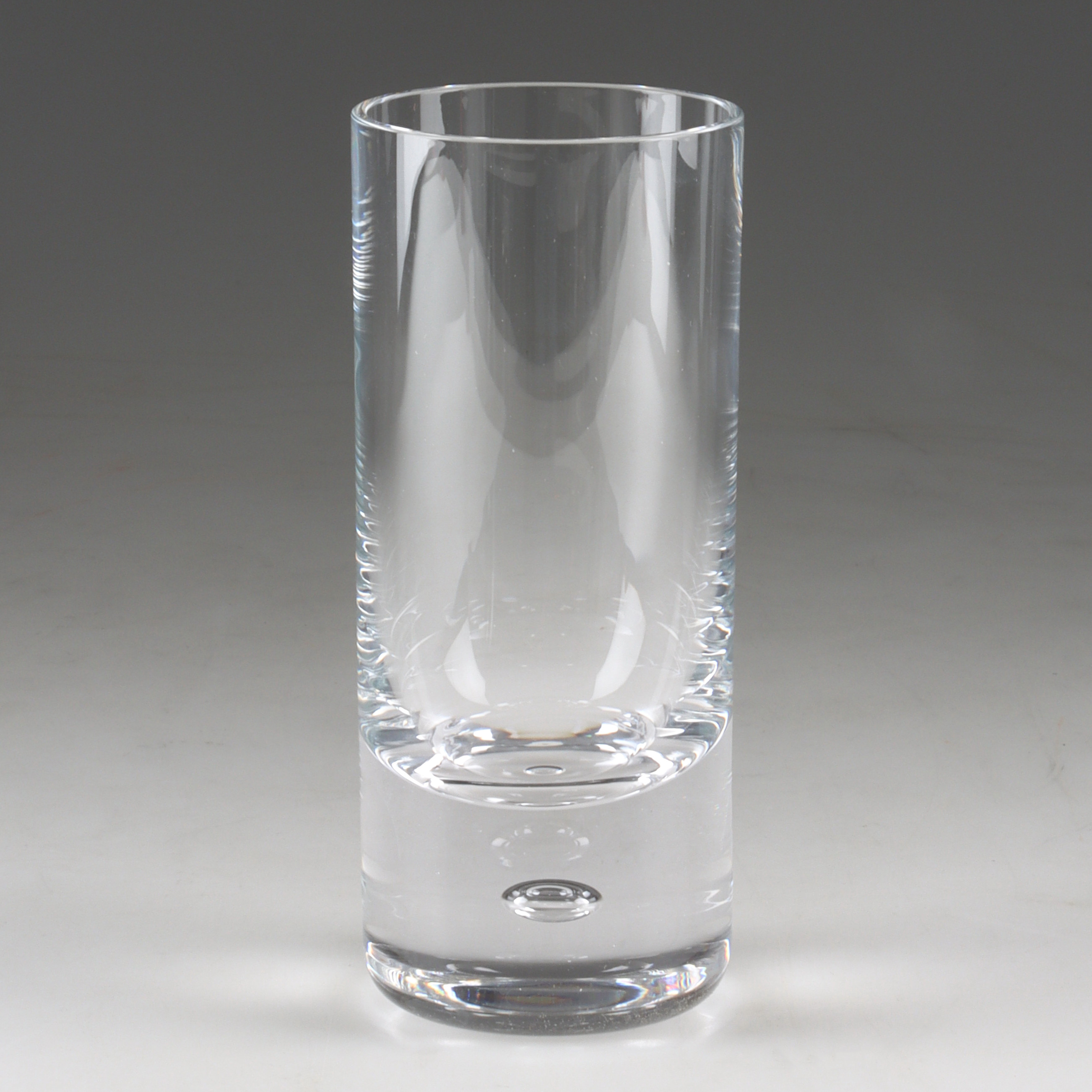 WALTER R. HICKMAN. Selterglas, 8 st, glas, "Pippi", Kosta.