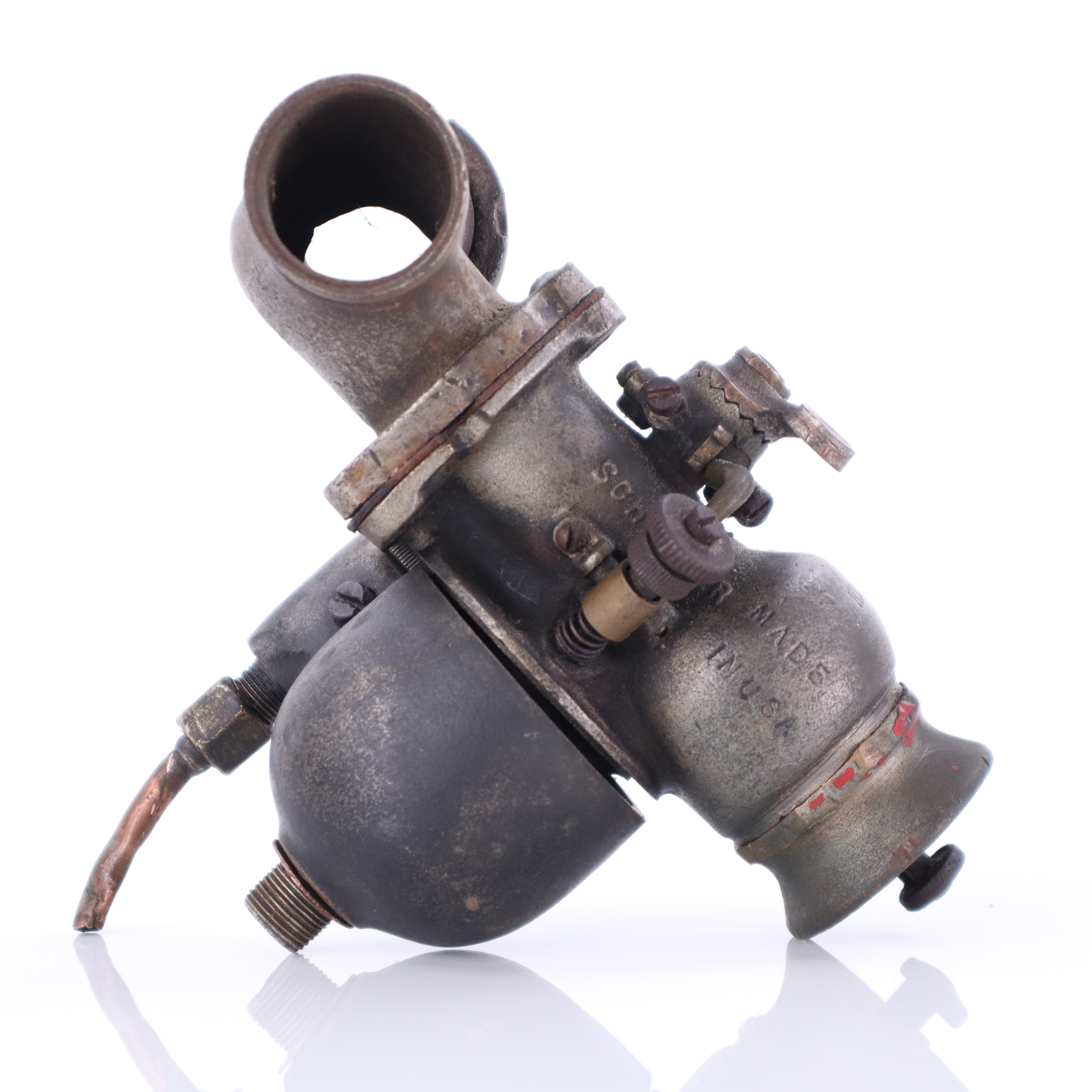 SCHEBLER, förgasare med insug, HX 160, 1915-1924, USA.