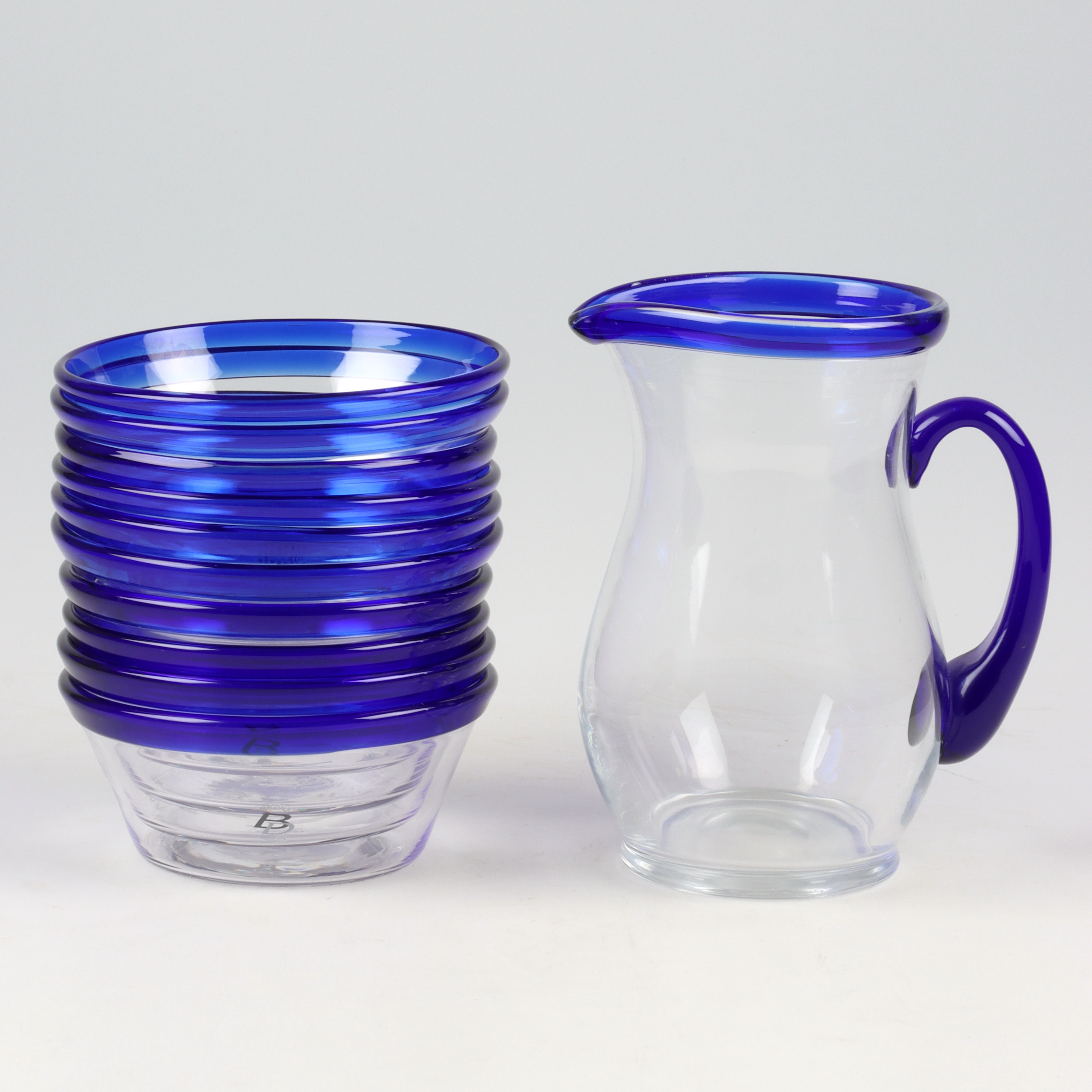 TILLBRINGARE, FILBUNKAR, 10 st, glas, Bergdala.