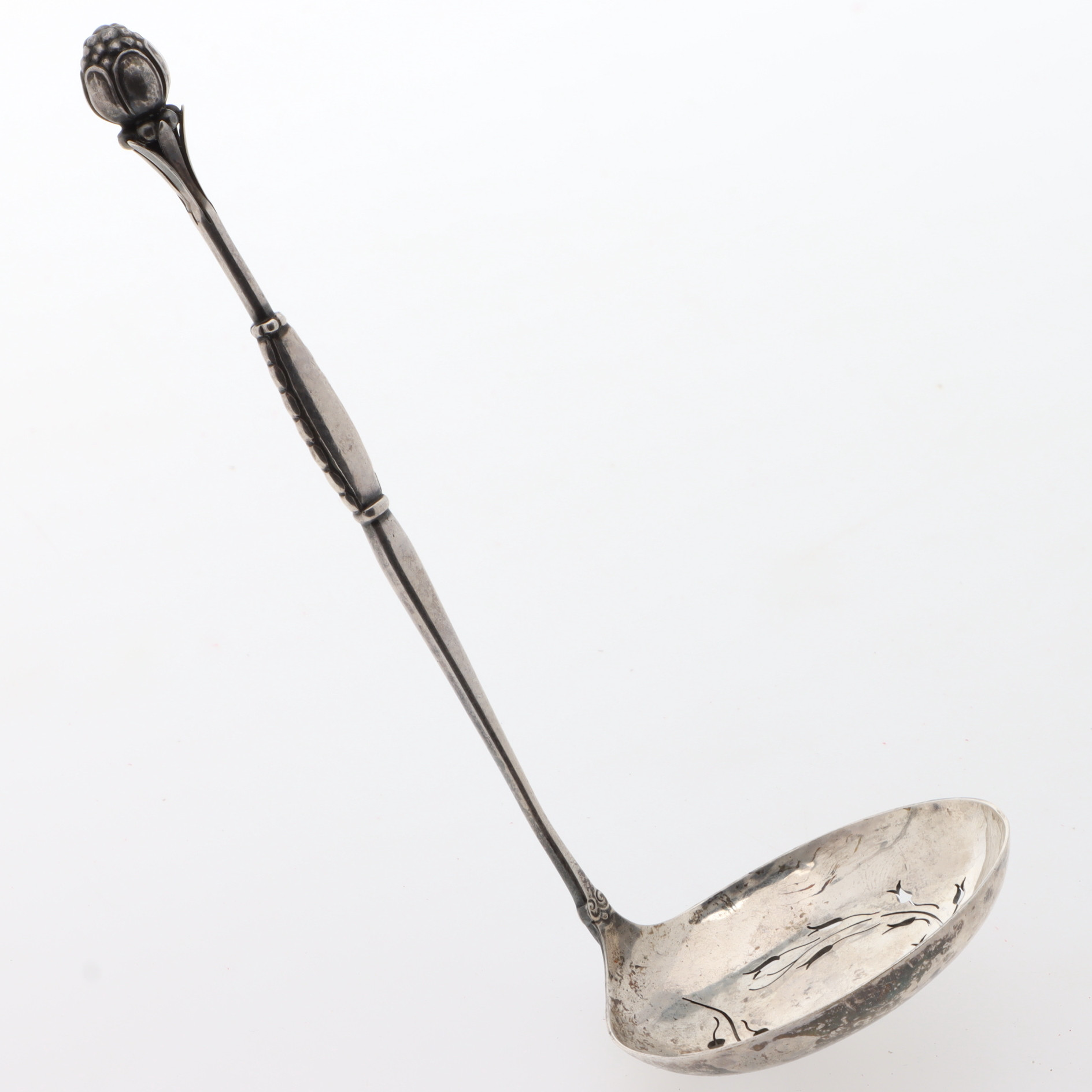 GEORG JENSEN. Bärsked, silver, design nr 38, Danmark, 1920-tal.