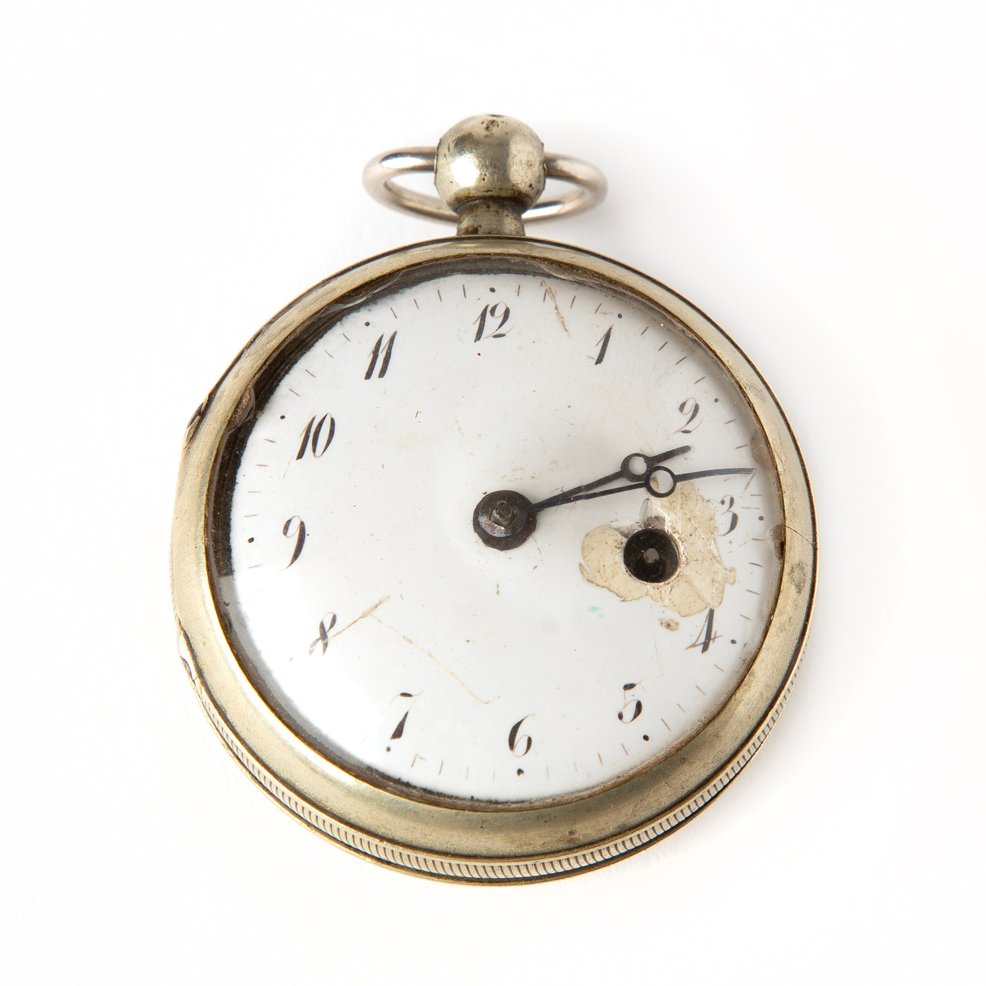 J. MASON, fickur, 43,5 mm, nickel, London, 1700-talets senare del.