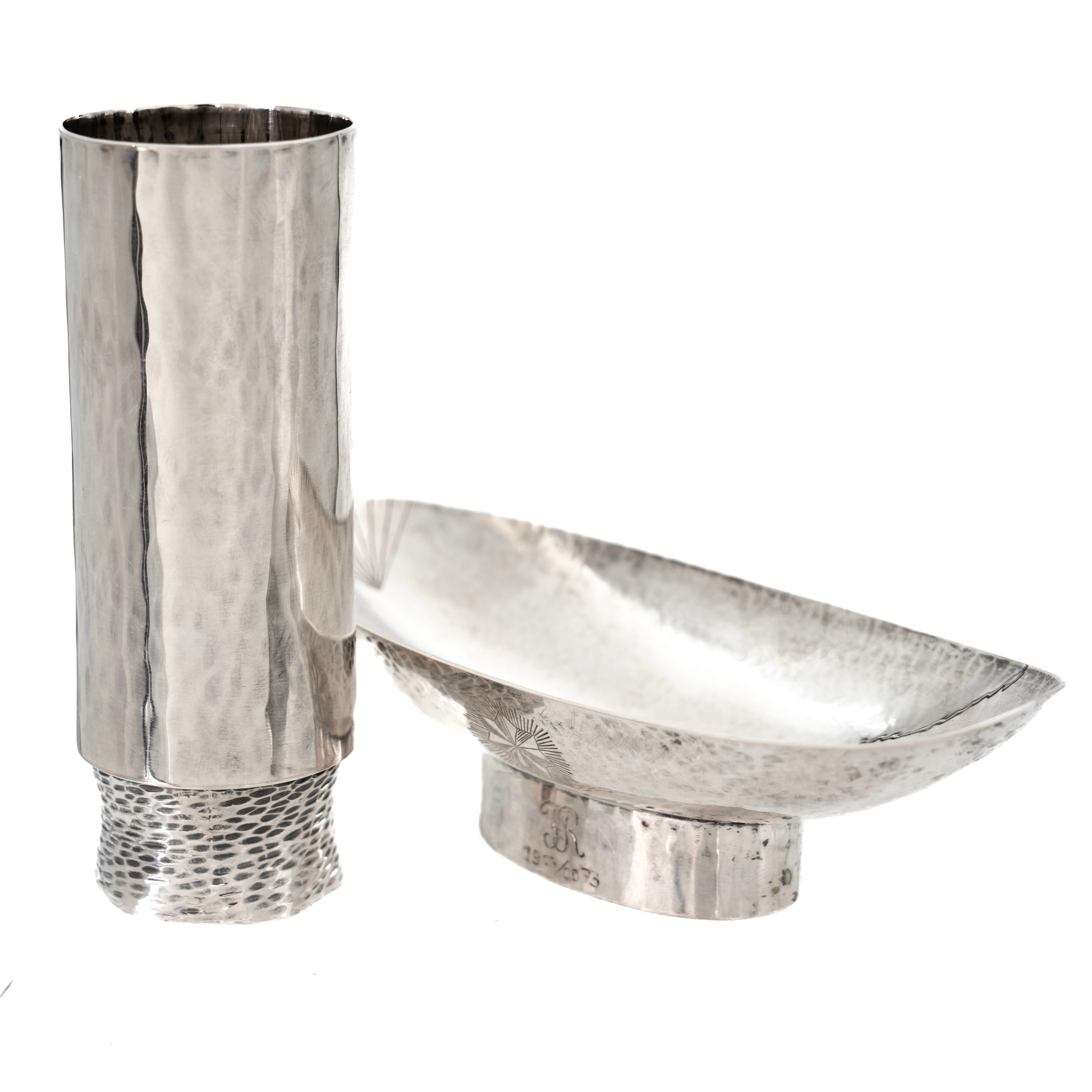 SKÅL & BÄGARE, Silver, Totalvikt: 206 g, 2 delar.