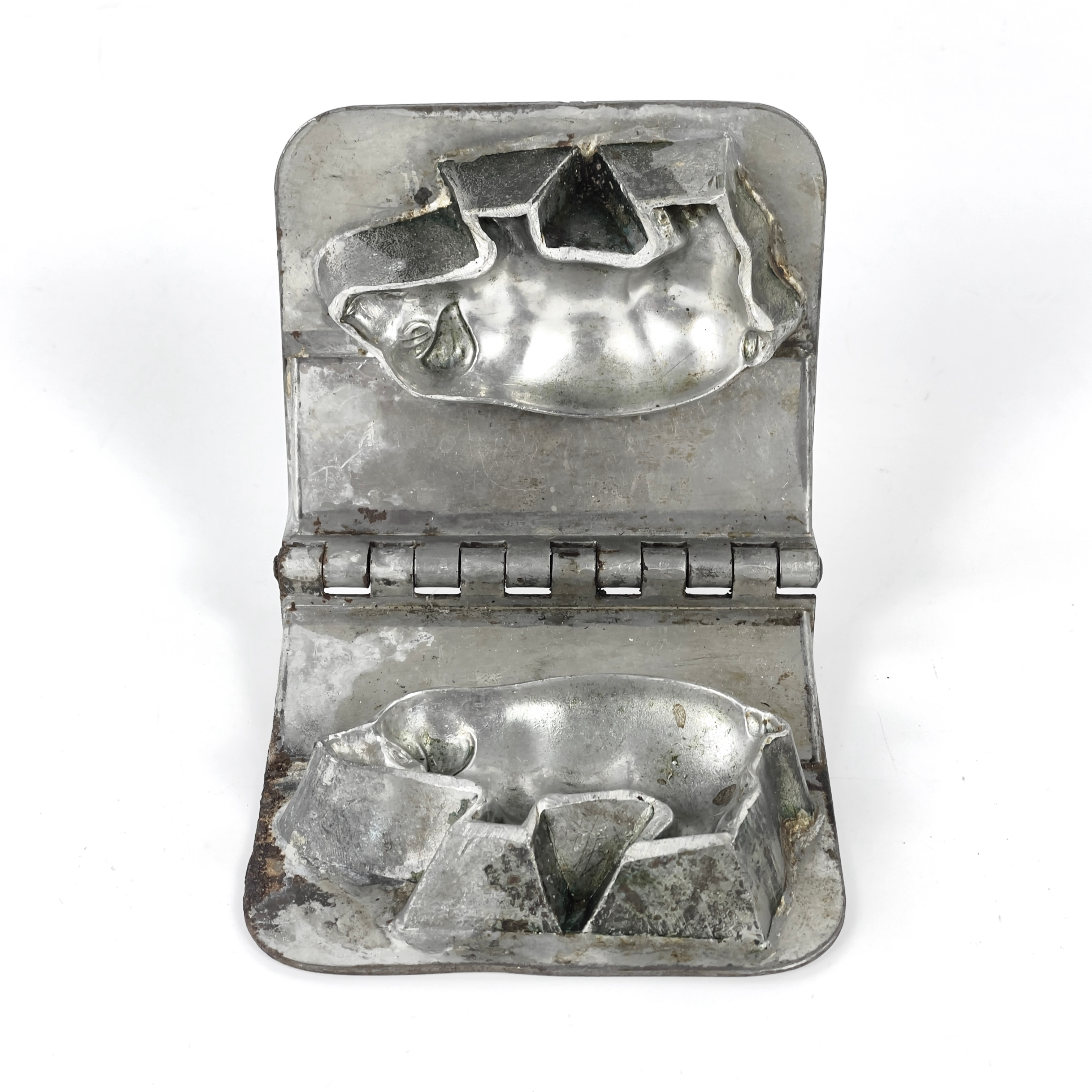 CHOKLAD/MARSIPANFORM. Metall, 1900-talets första hälft.