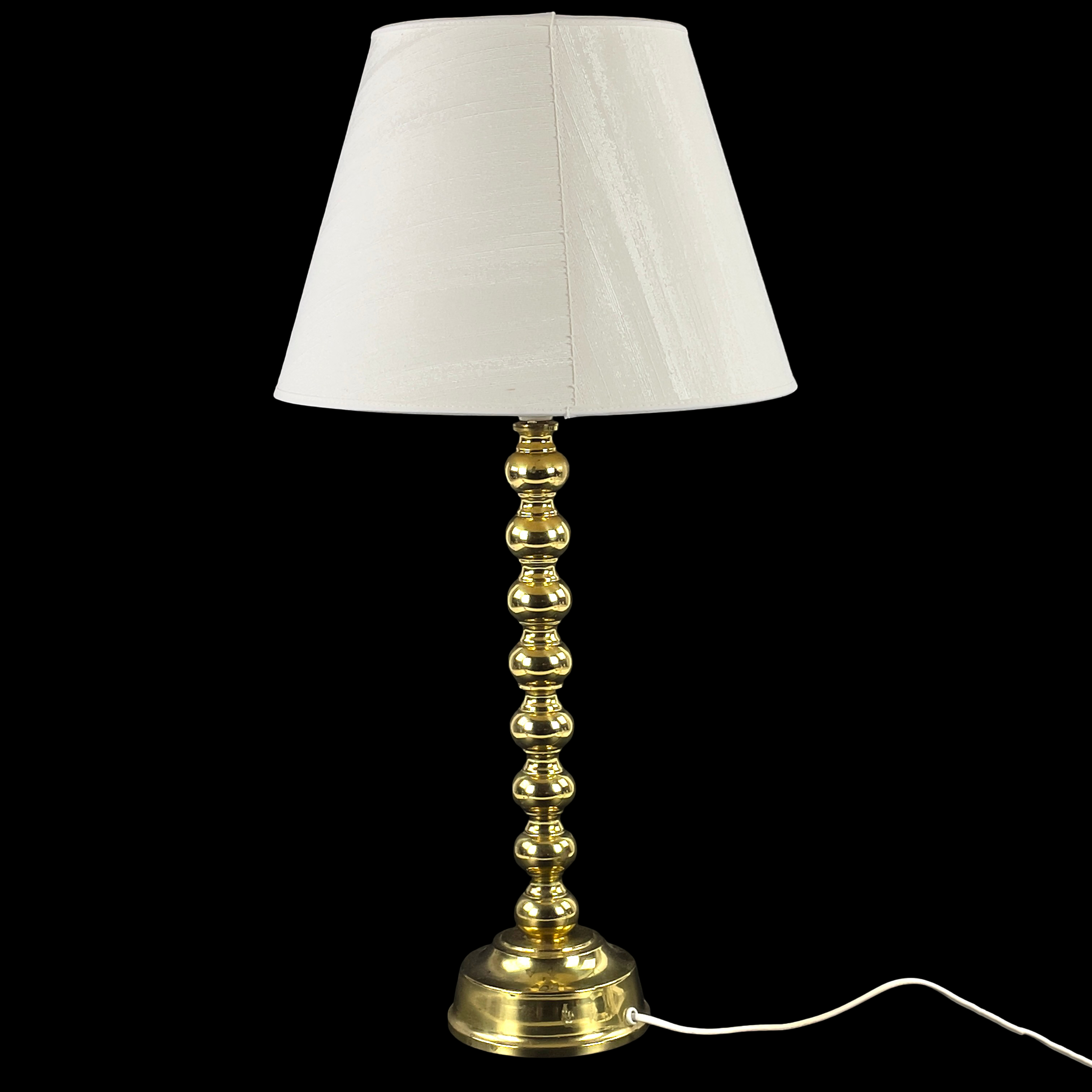 BORDSLAMPA, gulmetall.