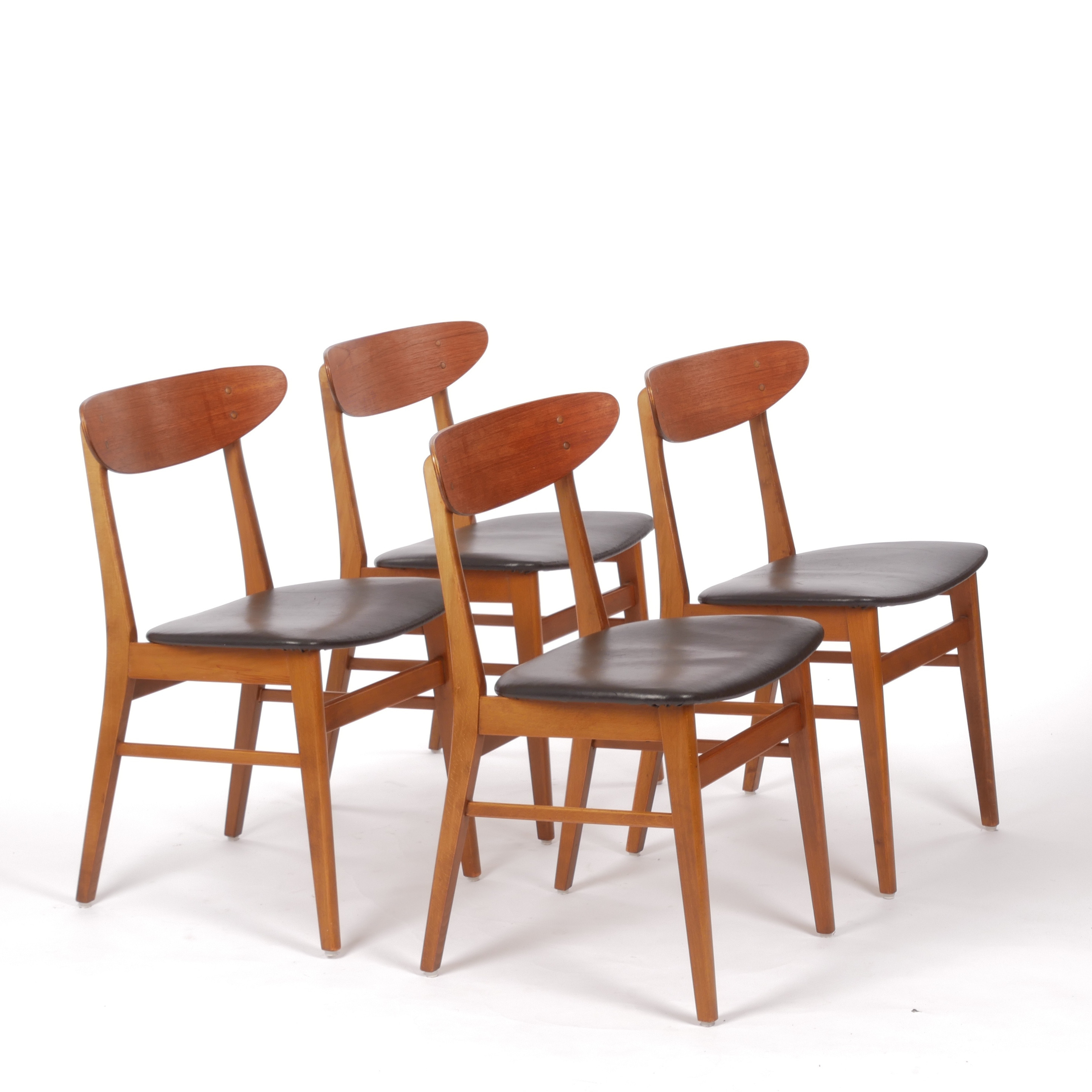 STOLAR, 4 st, Farstrup Møbelfabrik, Danmark, 1960-tal.