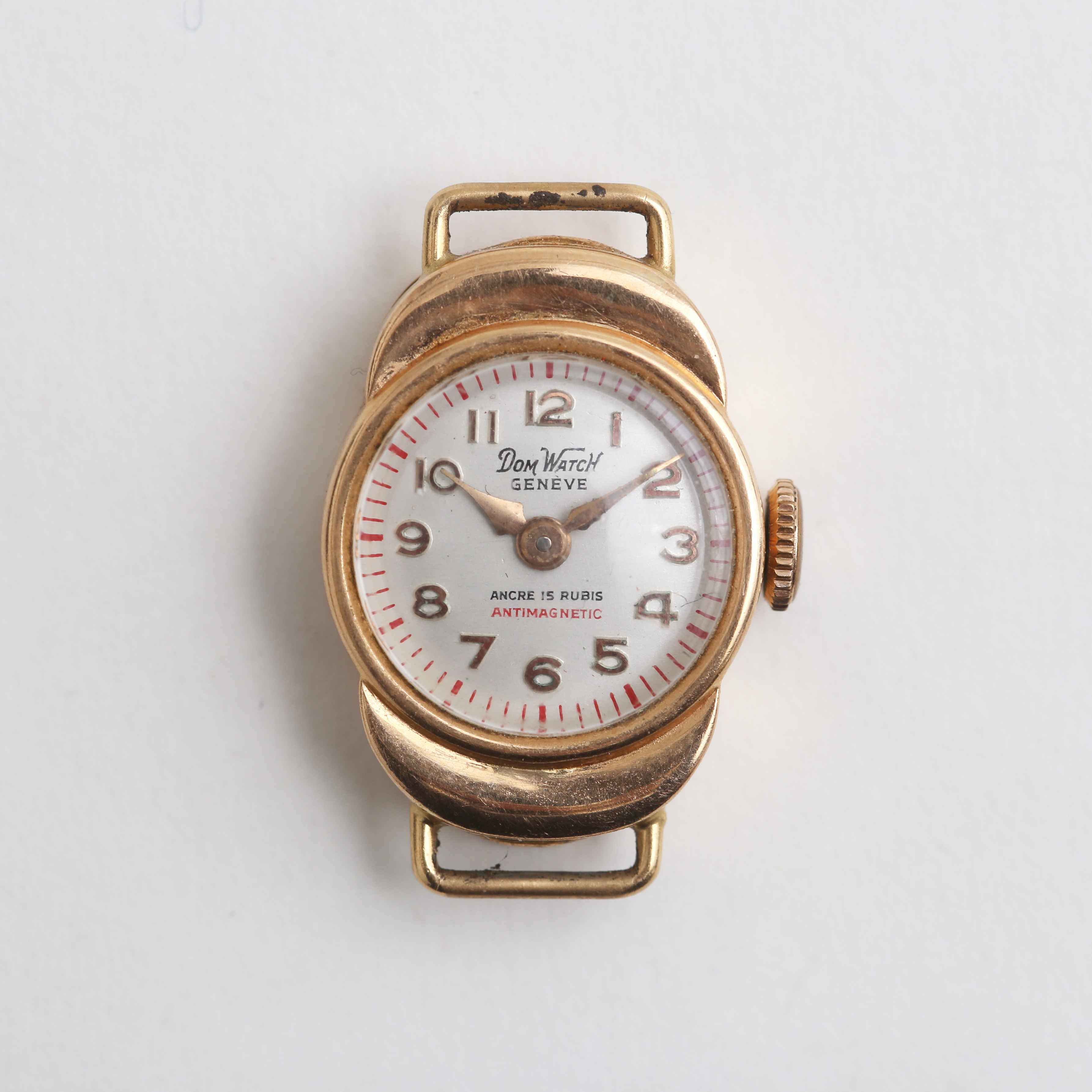 DAMARMBANDSUR, Dom Watch, Genève, 18K guld.