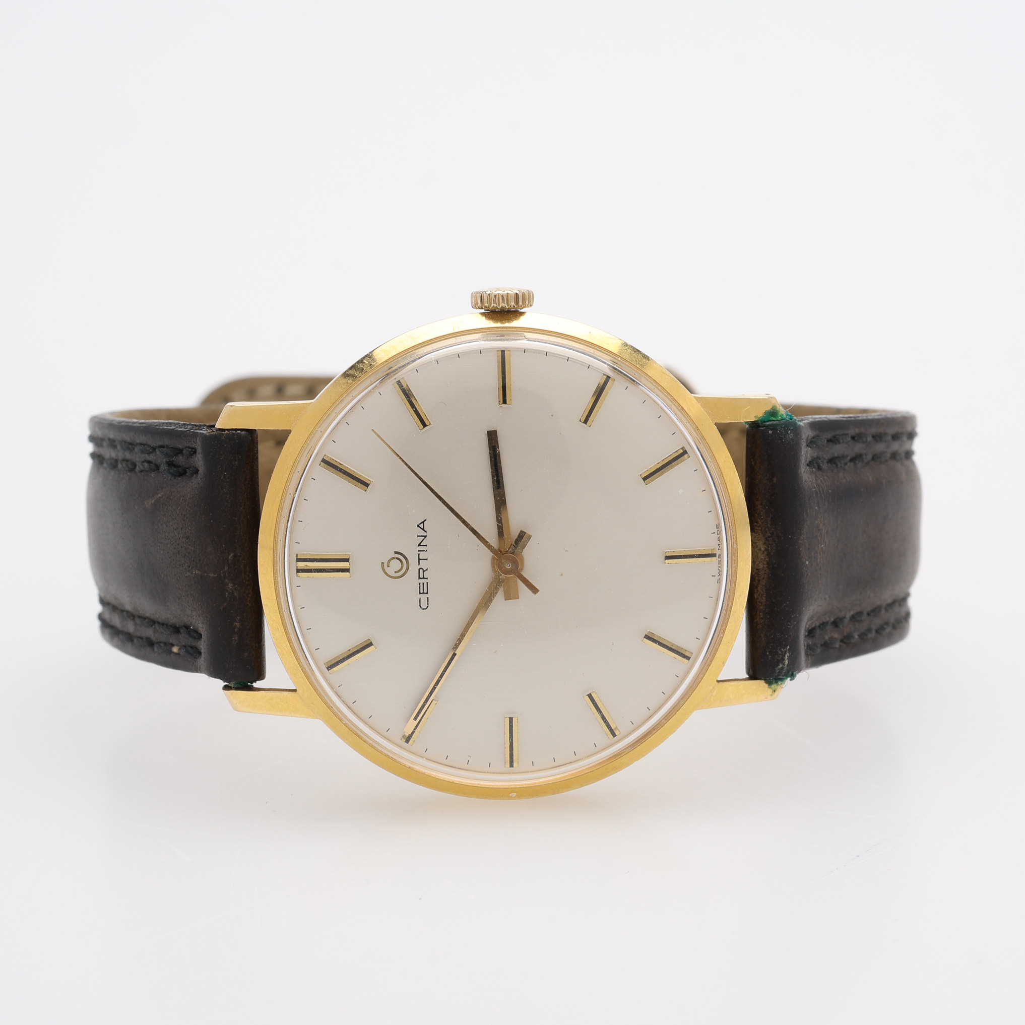 ARMBANDSUR, 18K GULD, CERTINA, MANUELLT UPPDRAG.
