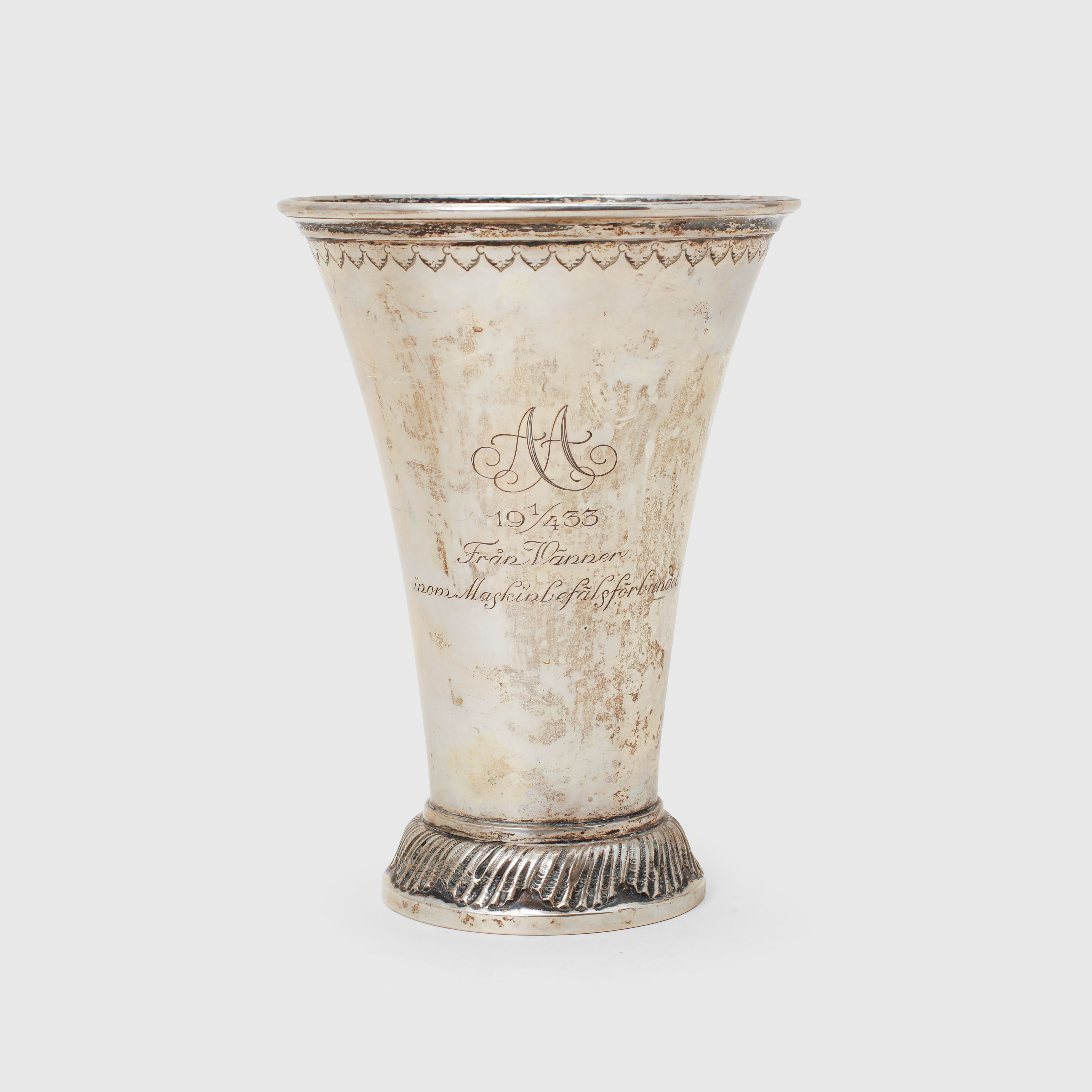 POKAL, silver, KGMGAB, Uppsala, 1922.