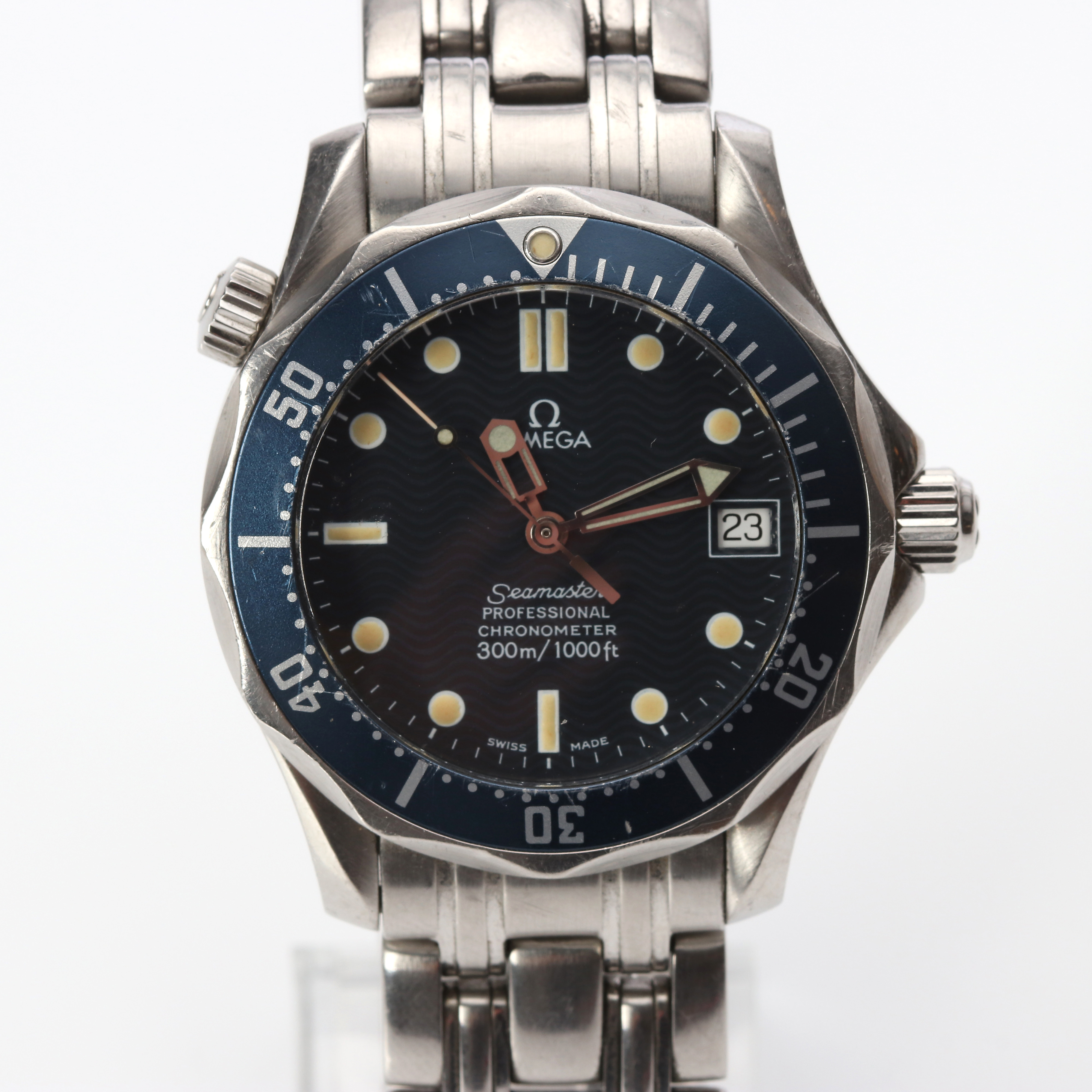 OMEGA SEAMASTER PROFESSIONAL S.K. BLUE WAVE, ARMBANDSUR. Stål.