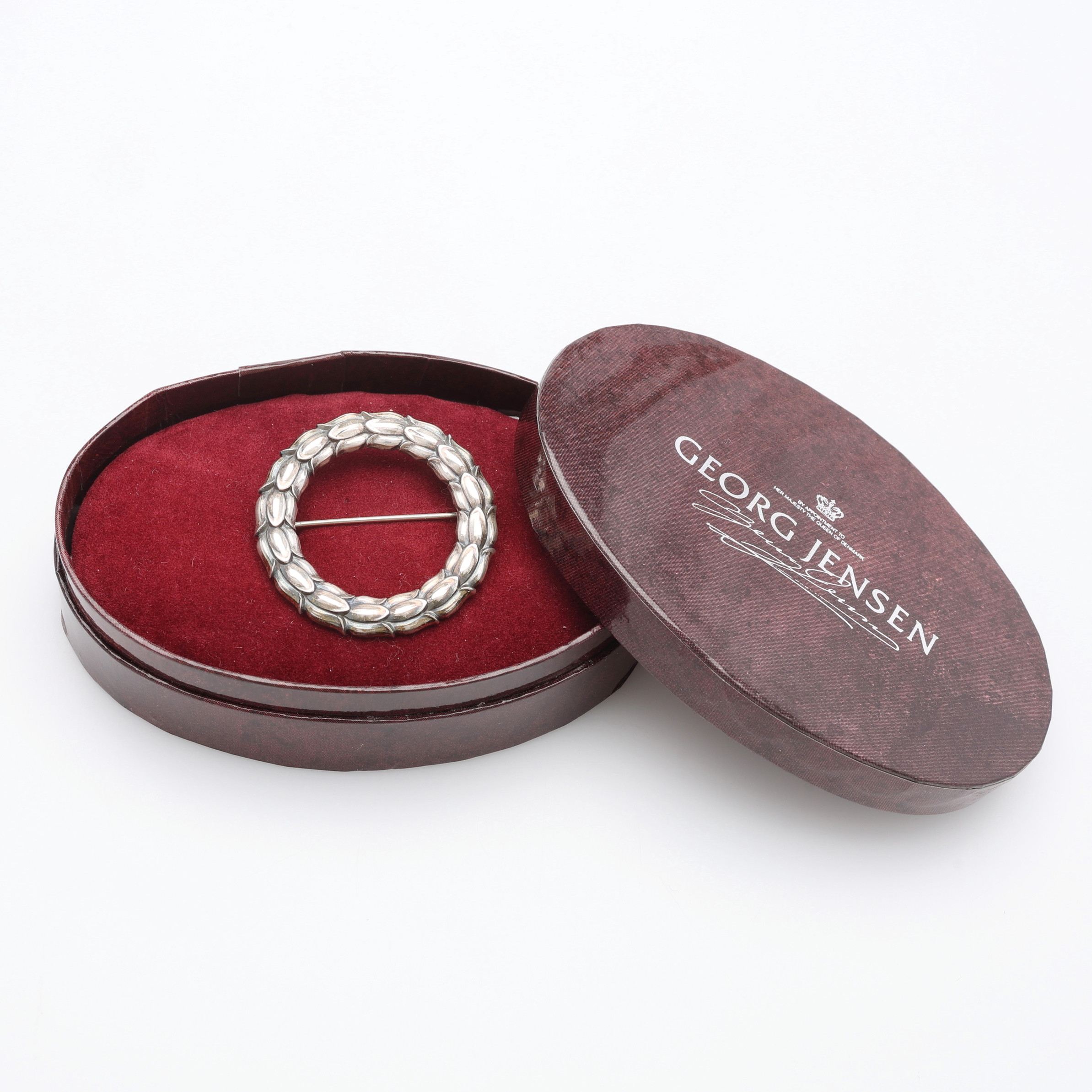 SIGVARD BERNADOTTE. BROSCH, MODELL 301 FÖR GEORG JENSEN, DANMARK.