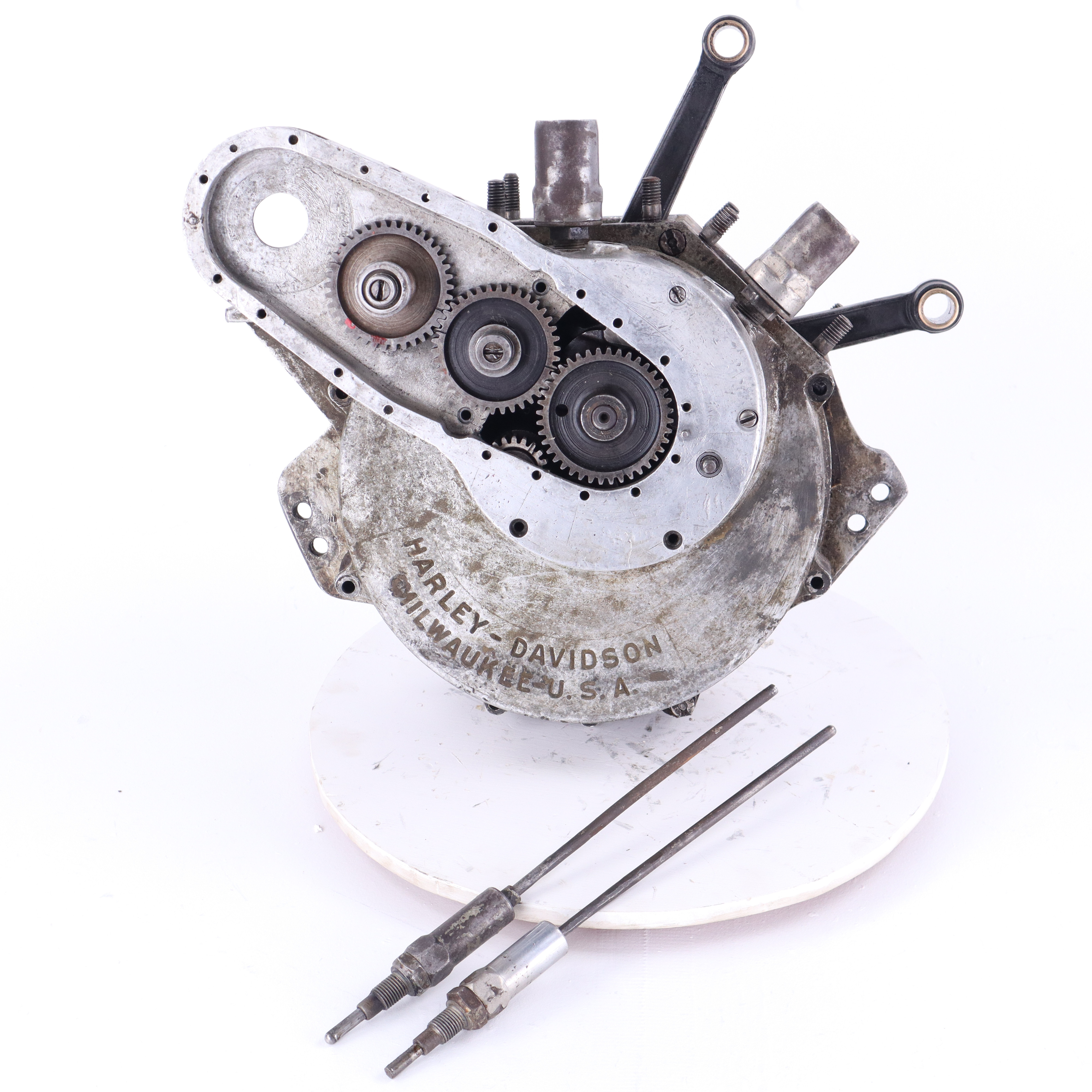 HARLEY-DAVIDSON, motor, modell L20T, 1920, USA.