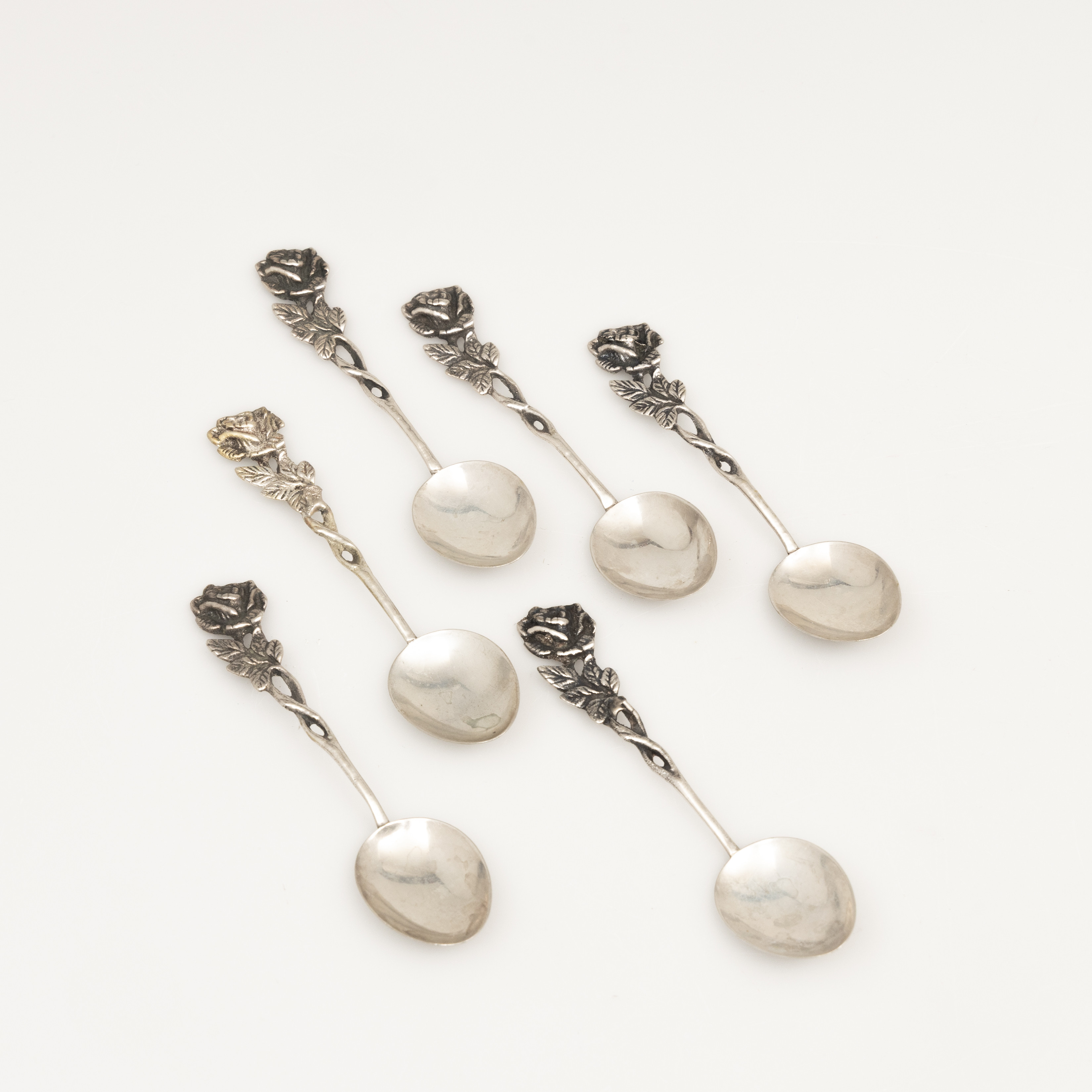 KAFFESKEDAR, 6 st, Silver, Ekströms.
