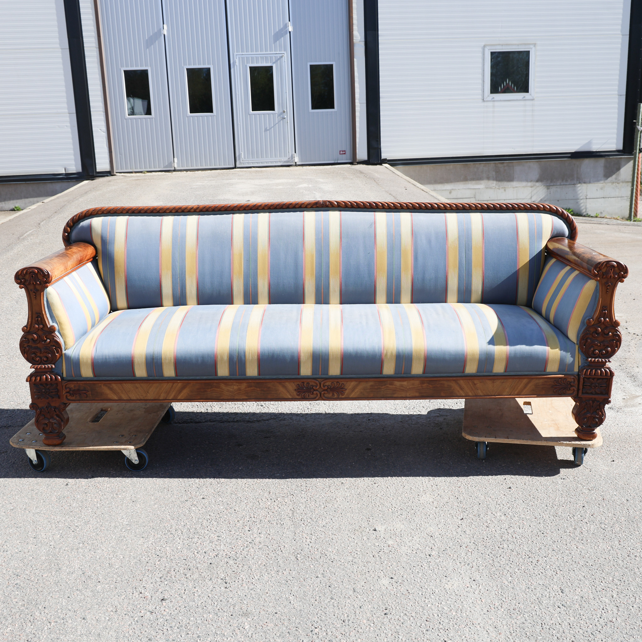 SOFFA, Bergslagsgårds modell, 1800-tal.