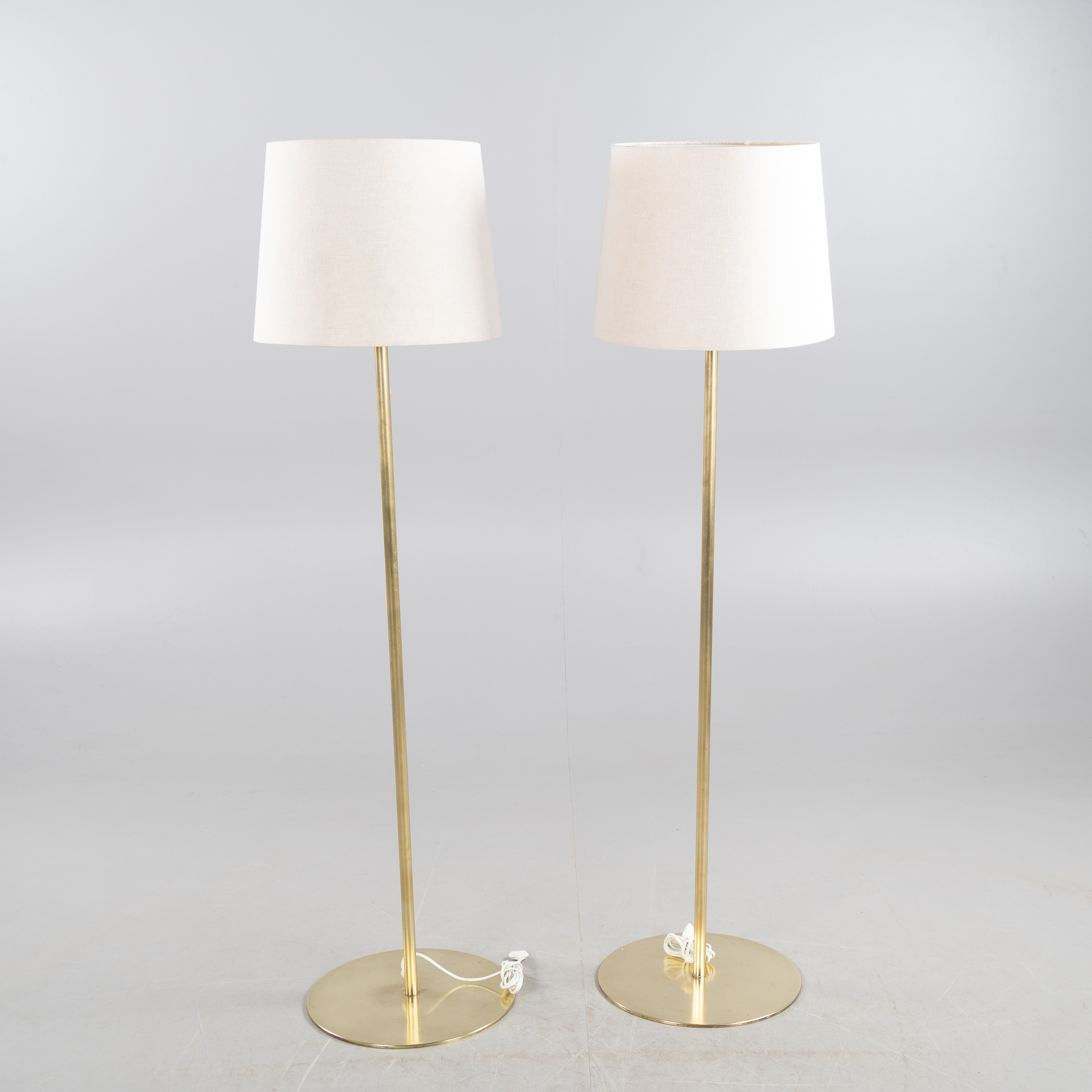 UNO & ÖSTEN KRISTIANSSON. Golvlampor, ett par, Luxus, Vittsjö 1960/70-tal.