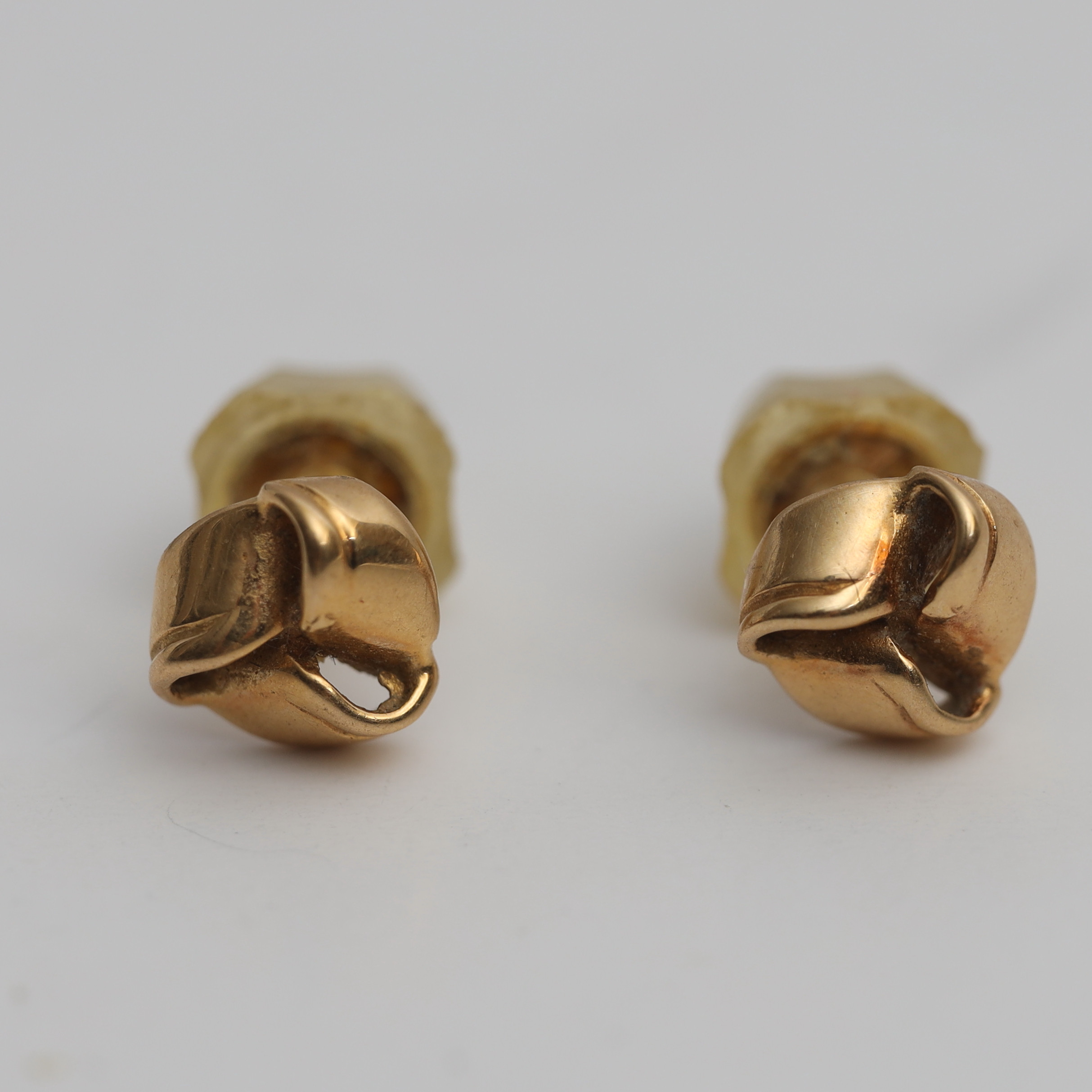 ÖRHÄNGEN, ett par, 18k, guld.