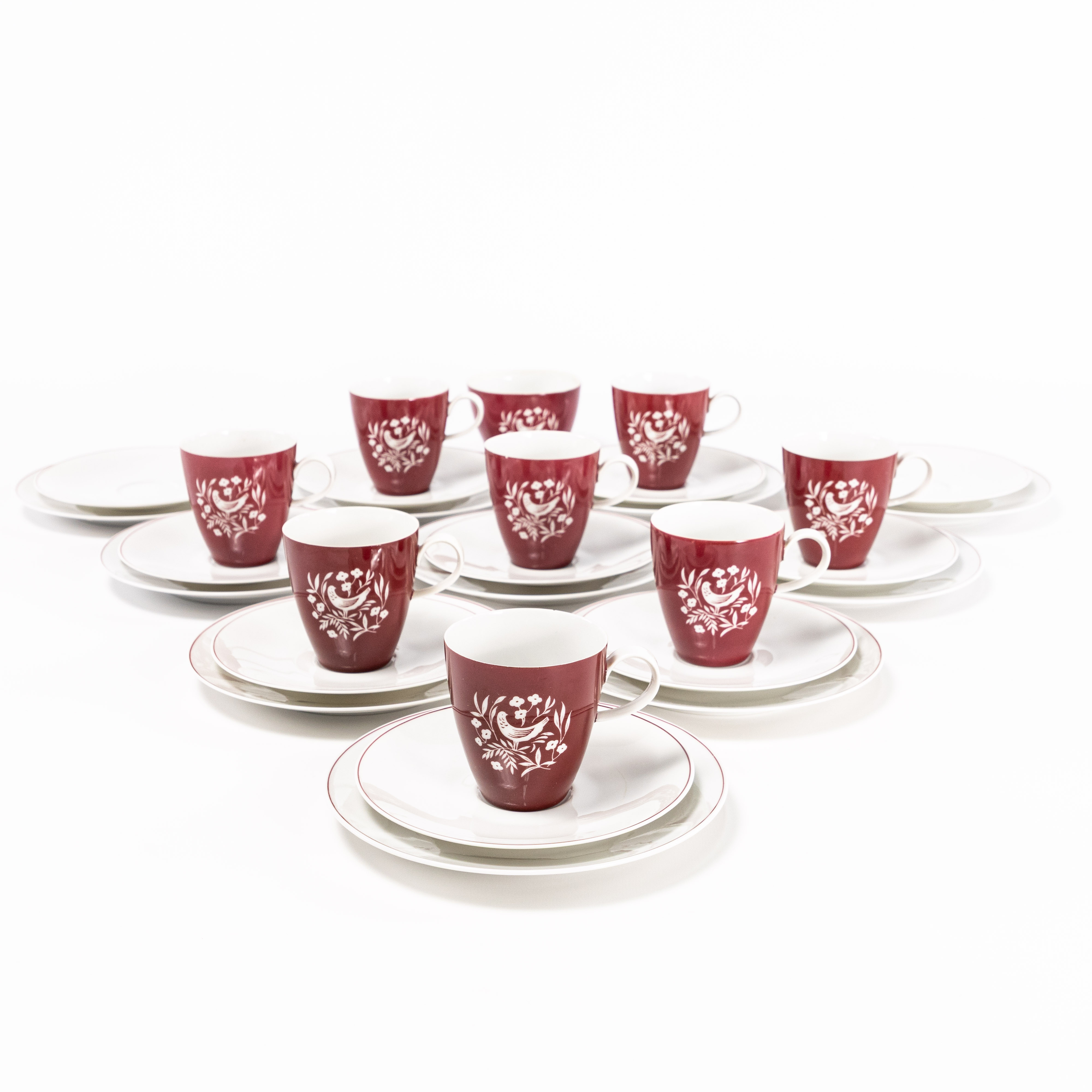KAFFESERVIS. 29 delar, Rosenthal, Tyskland.