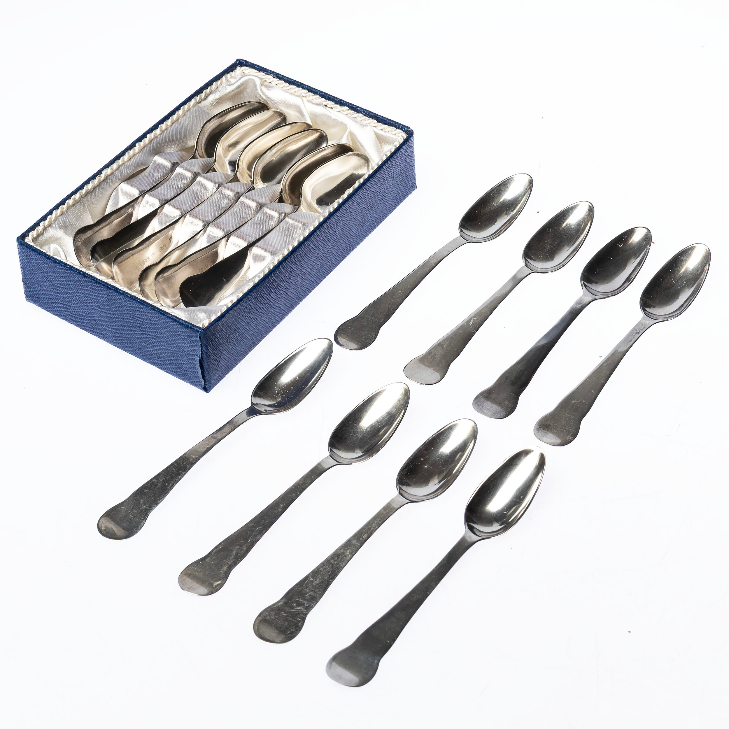 ERIC ERICSSON ( Dalerik). Skedar, 14 st, silver.