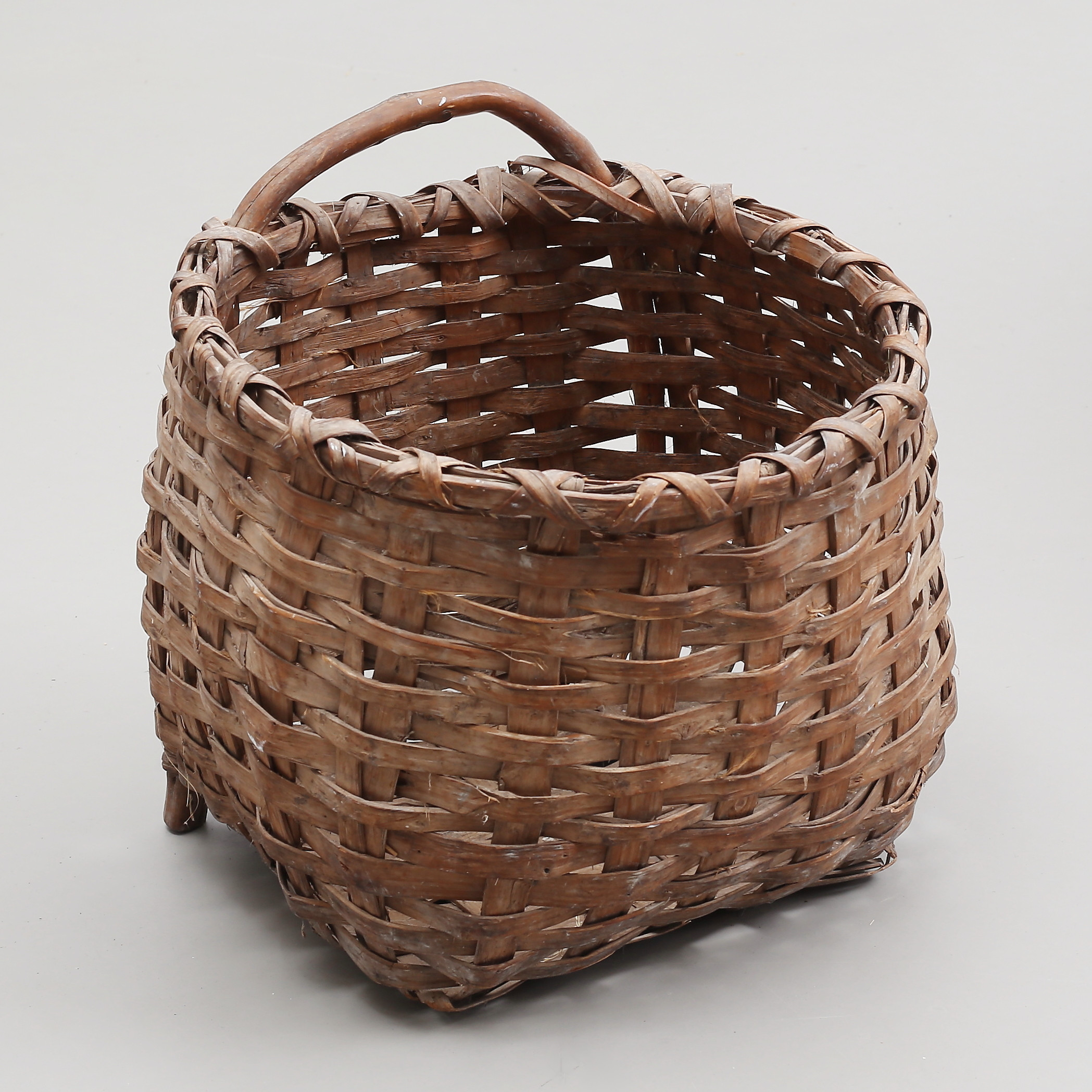 KORG, allmoge, 1800/1900-tal. Proveniens: konstnären Lennart Rodhe.