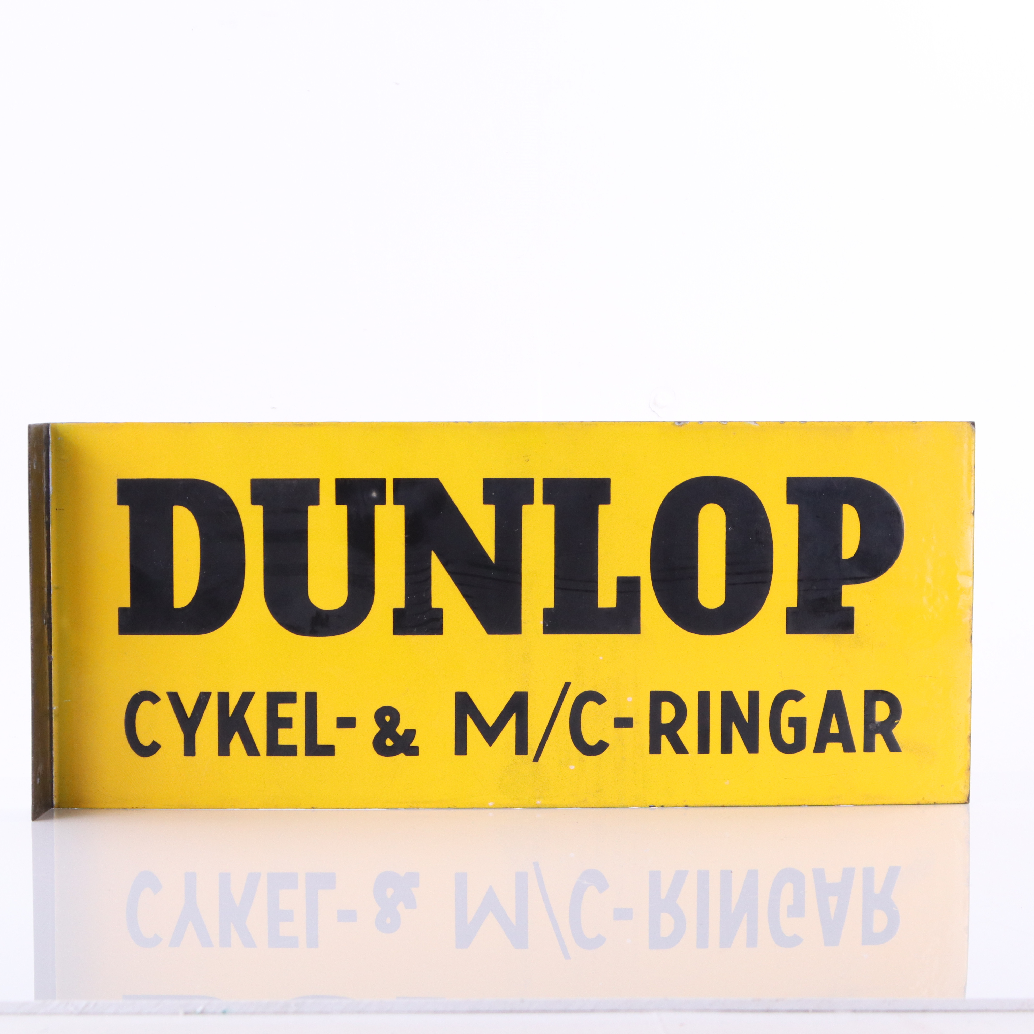 DUNLOP, emaljskylt, 1920/30-tal.