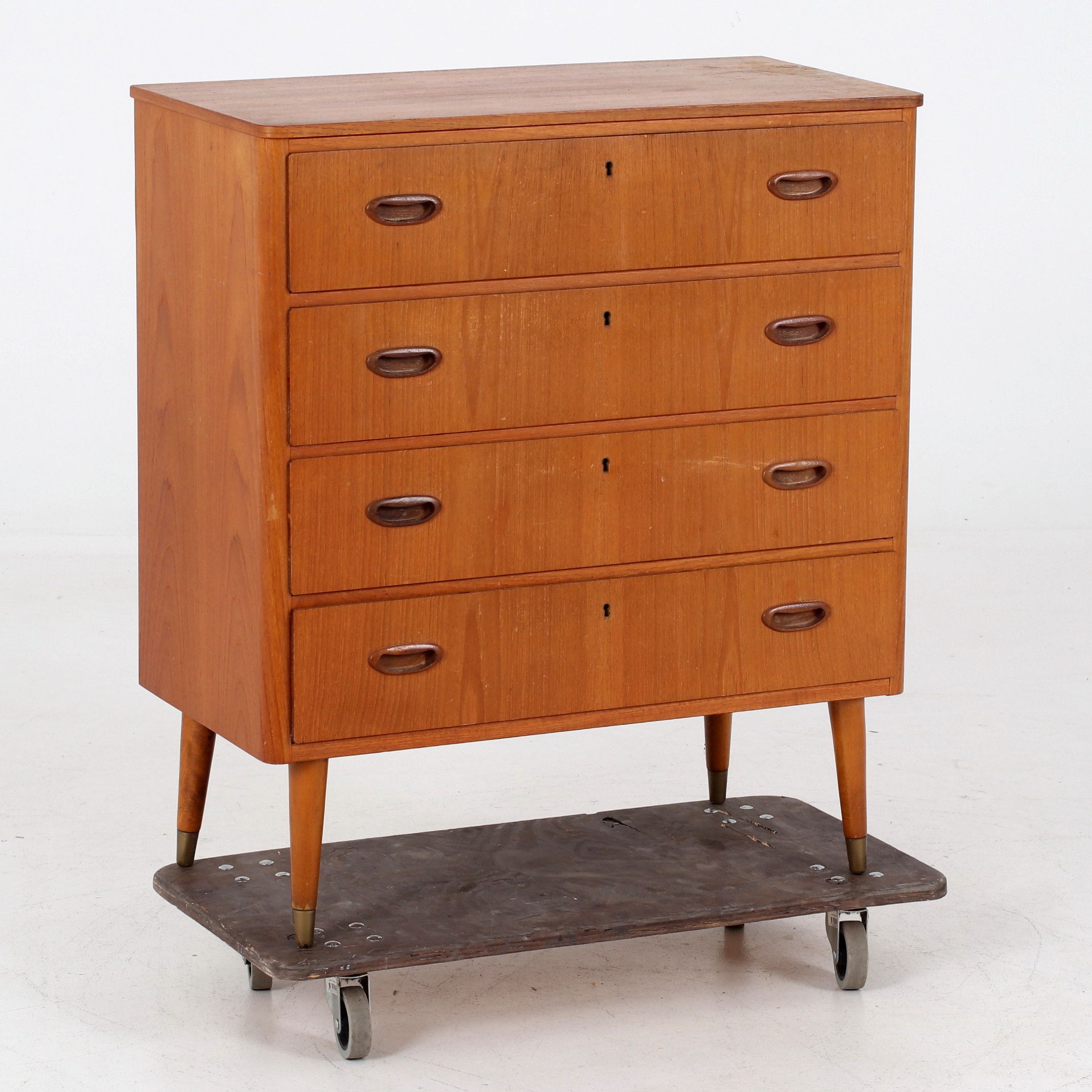 BYRÅ, teak, 1960-tal.