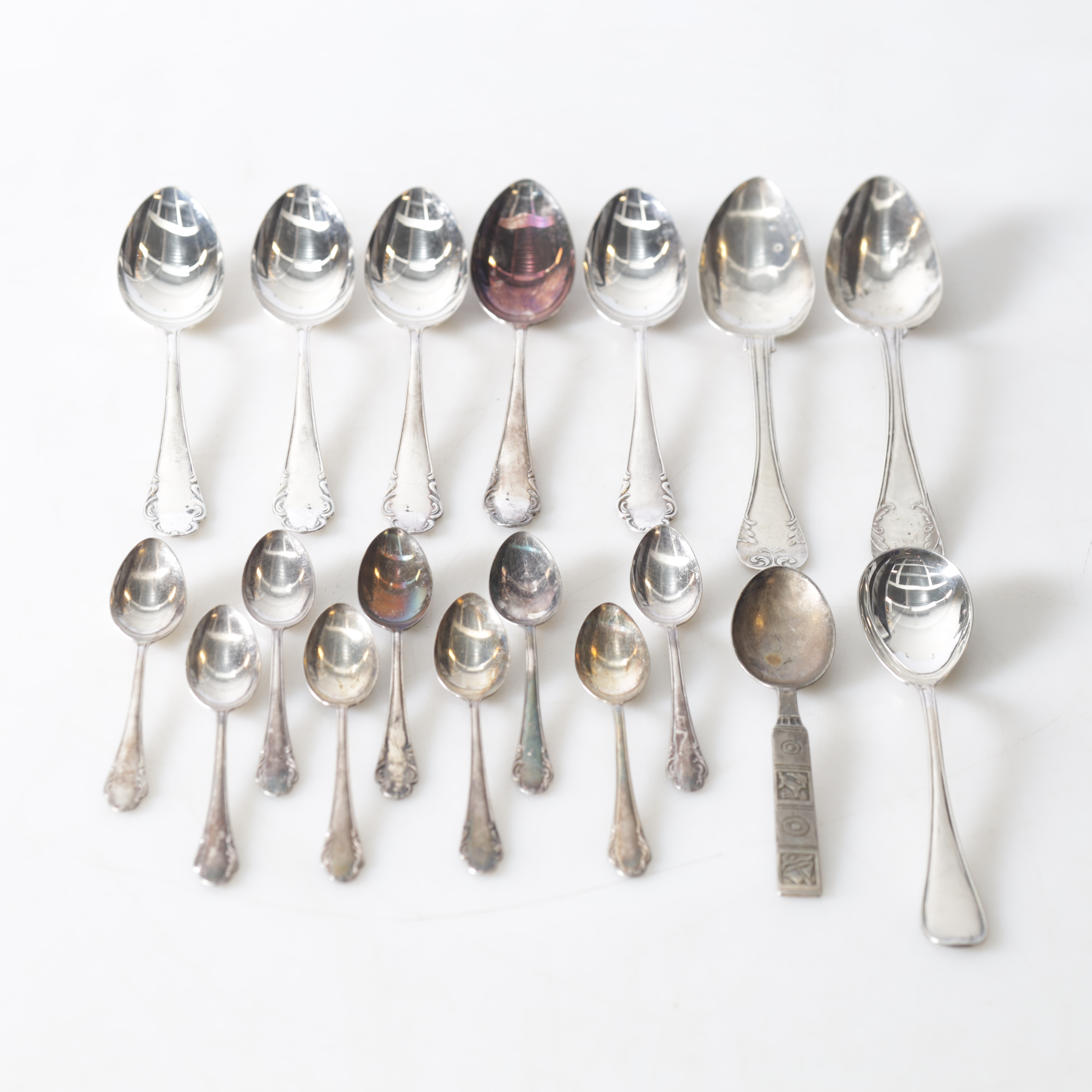 BESTICK, 18 delar, silver. Totalvikt ca 519 g.