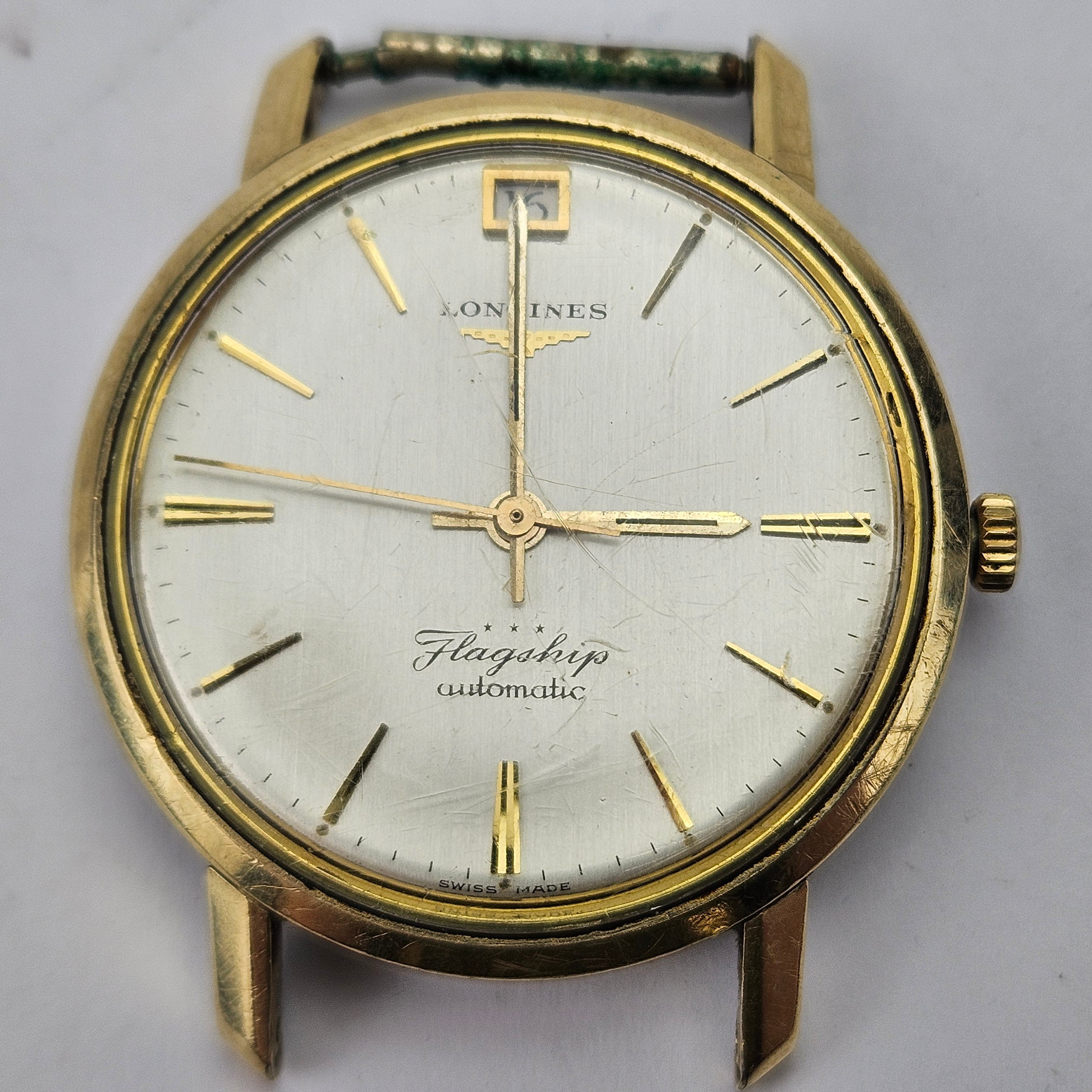 LONGINES. Armbandsur, stål, Flagship, Autoamtic.