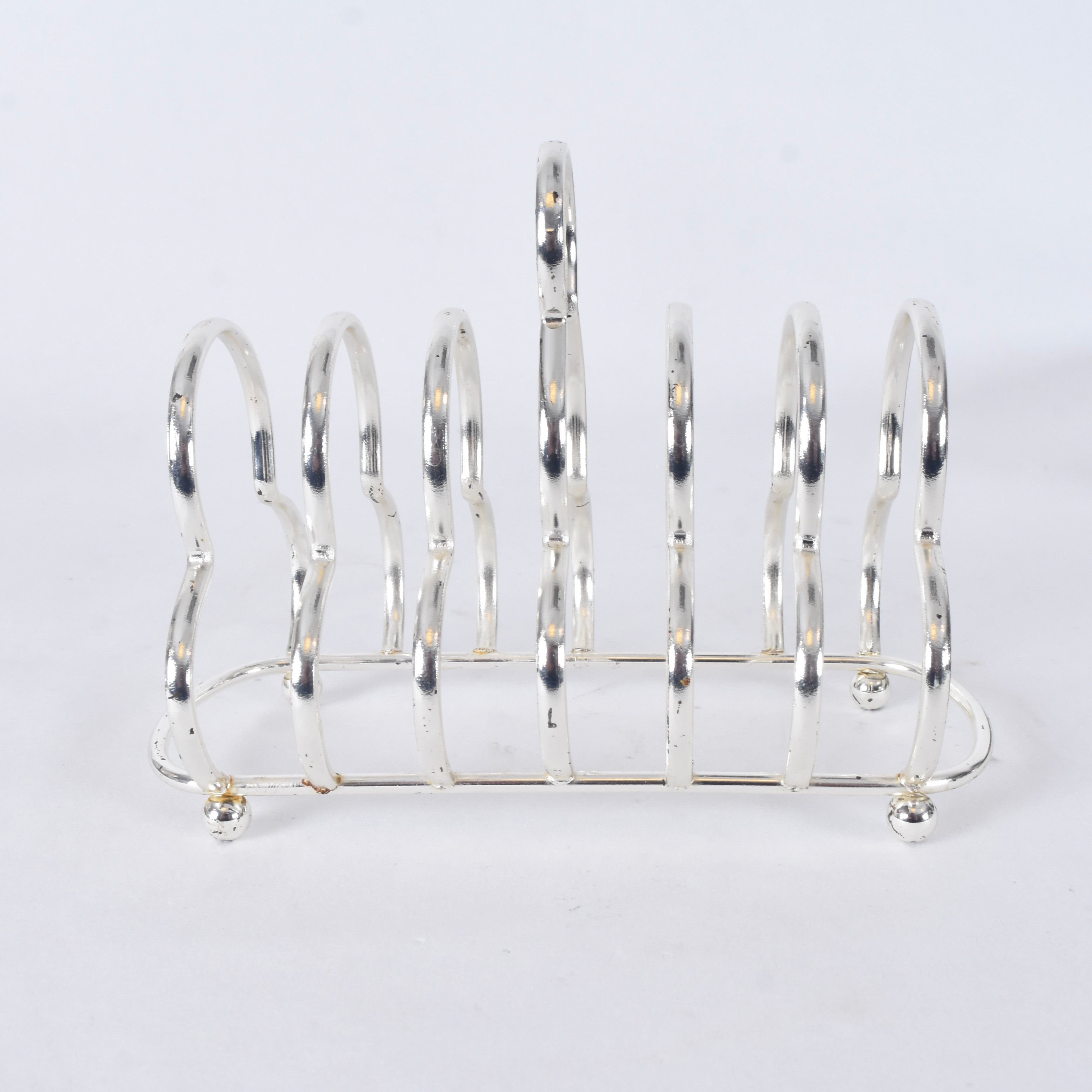TOASTRACK, nysilver, 1900-talets 1 hälft.