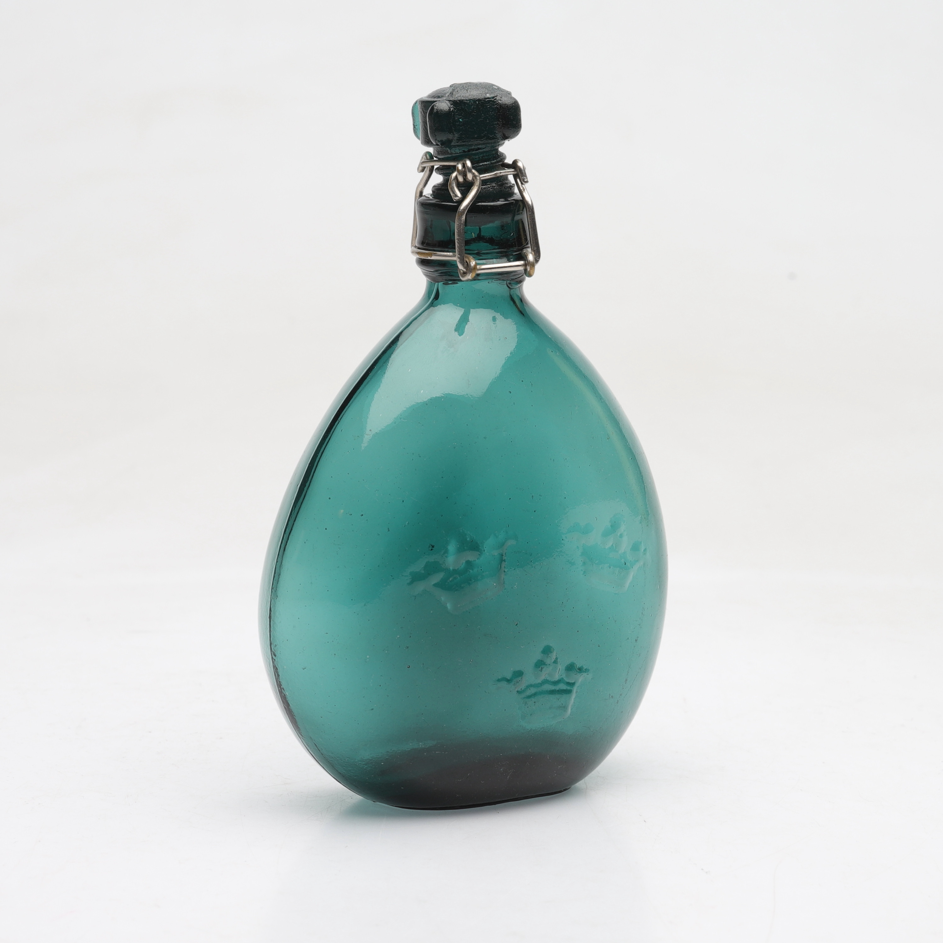PLUNTA, glas, militaria , tidigt 1900-tal.