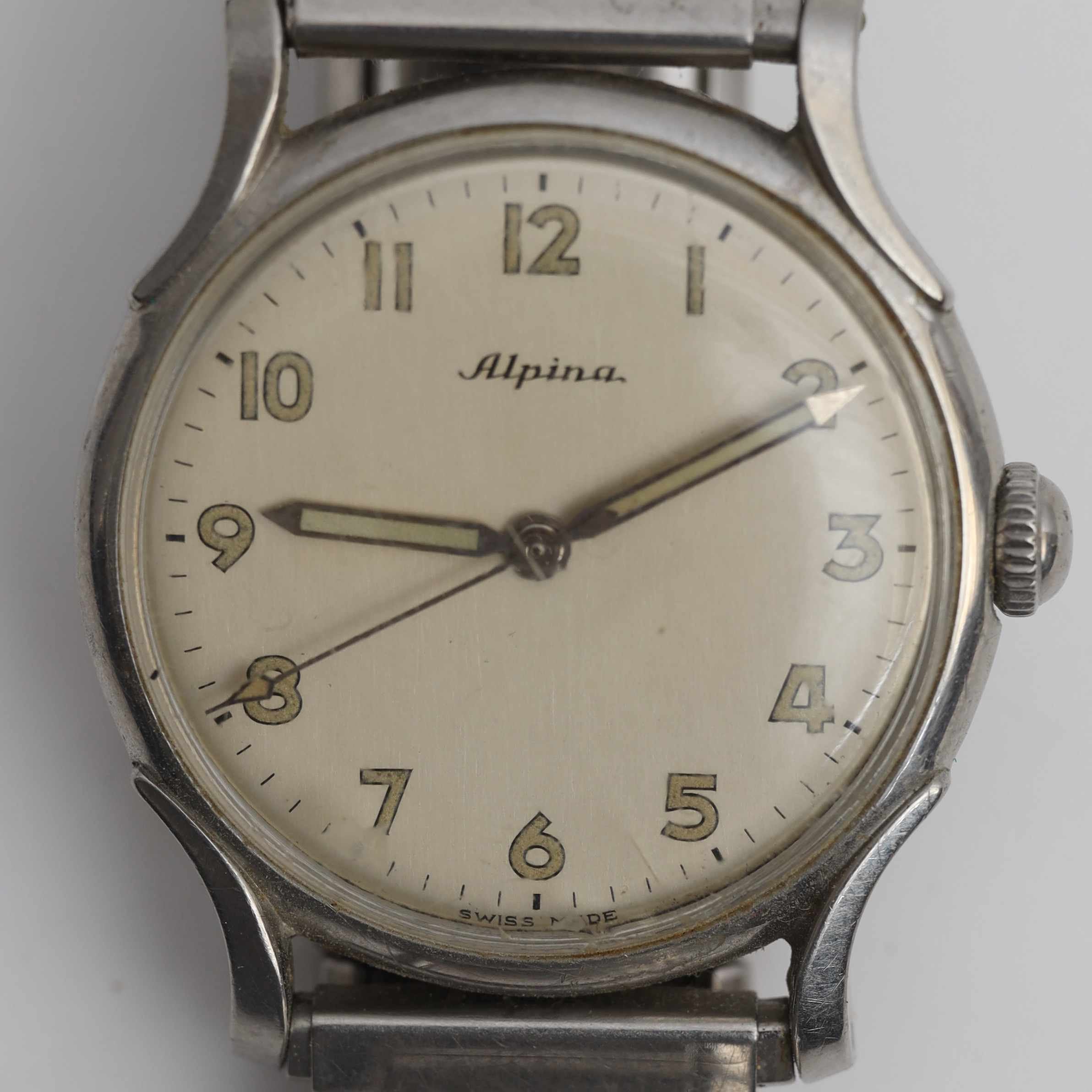 HERRARMBANDSUR, "Alpina" Automatic.