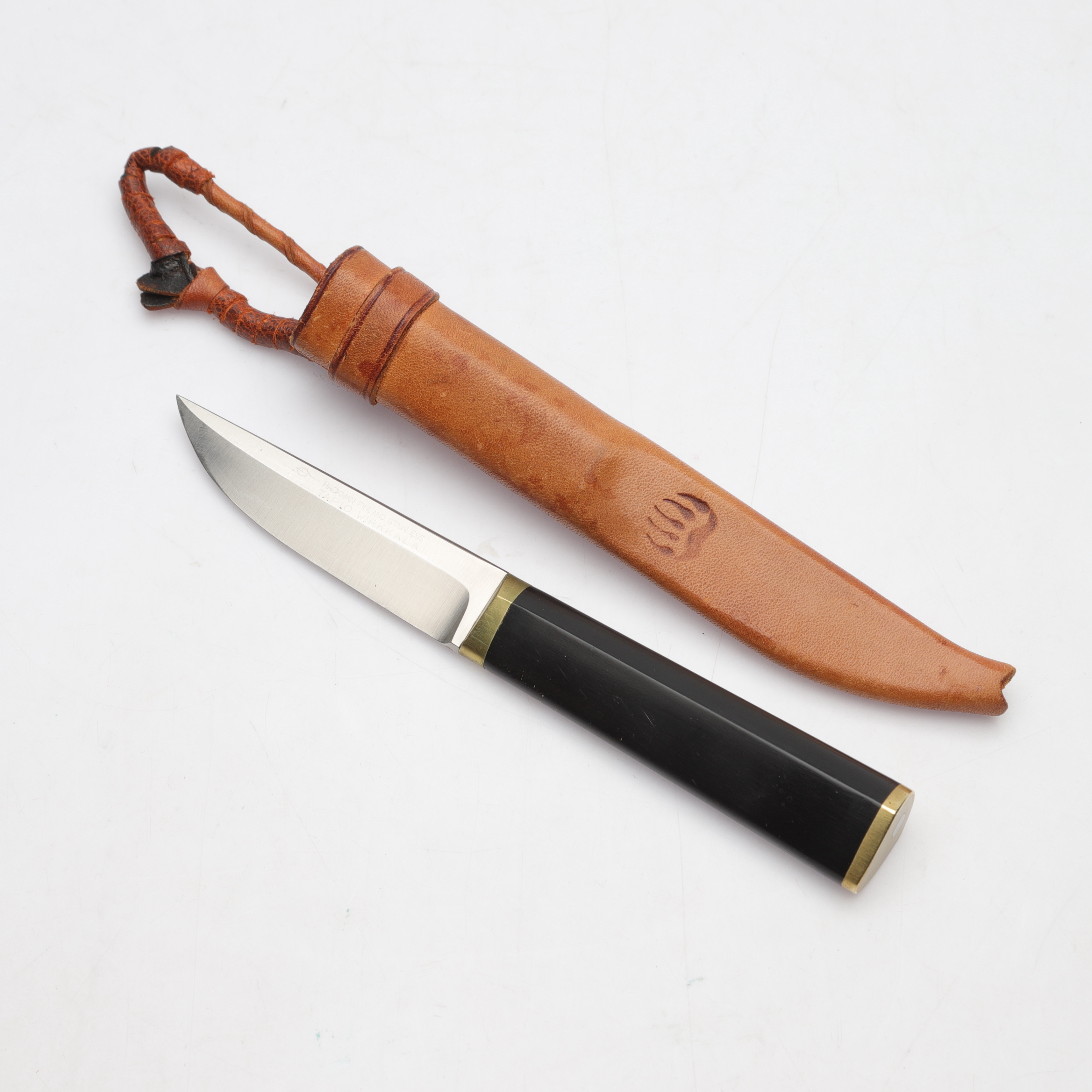 KNIV, Tapio Wirkkala, Puukko- Kniv, rostfritt stål, Hackman Finland.