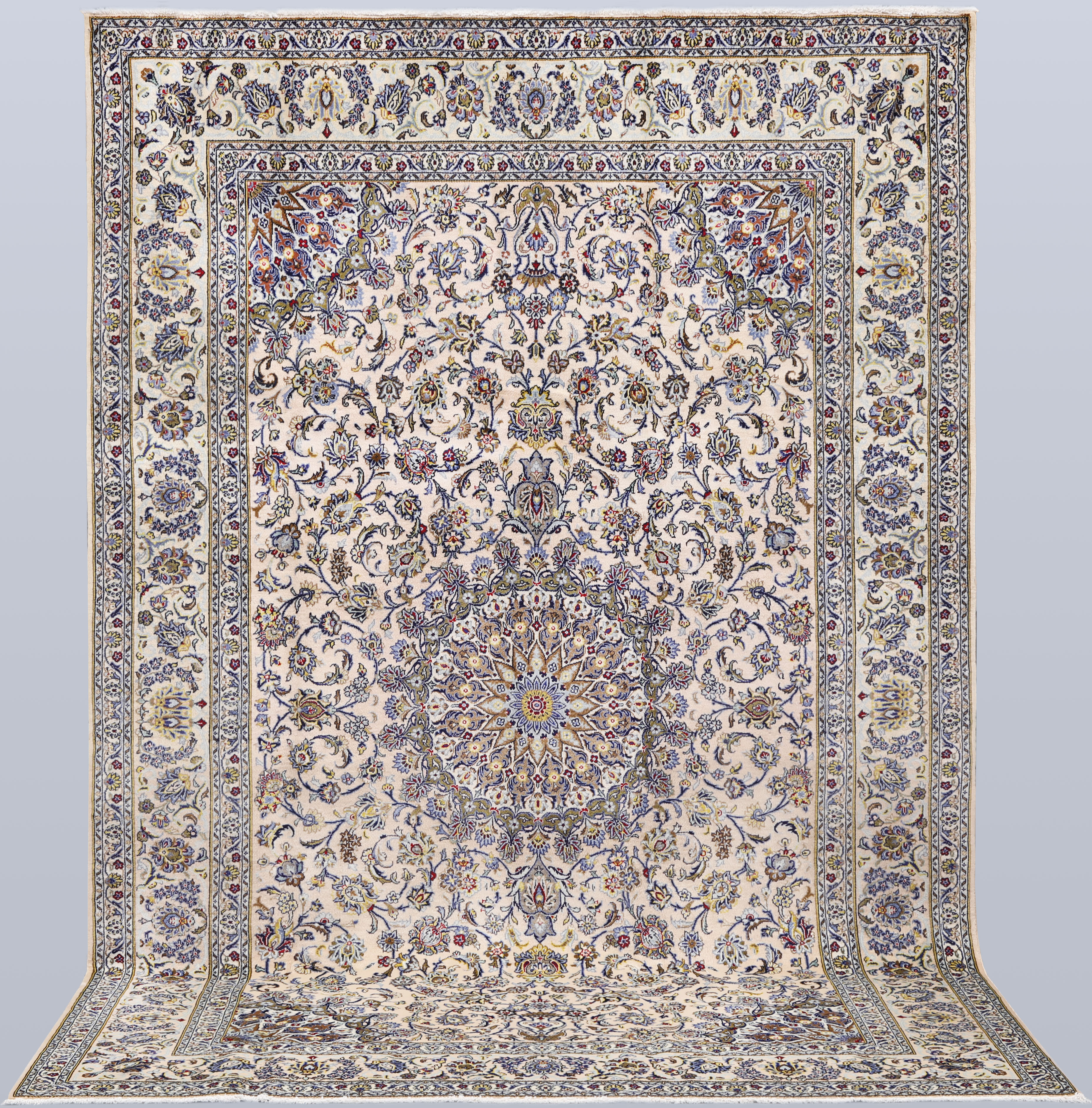 ORIENTMATTA. Ljus Keshan fine, ca 311 cm x 206 cm.