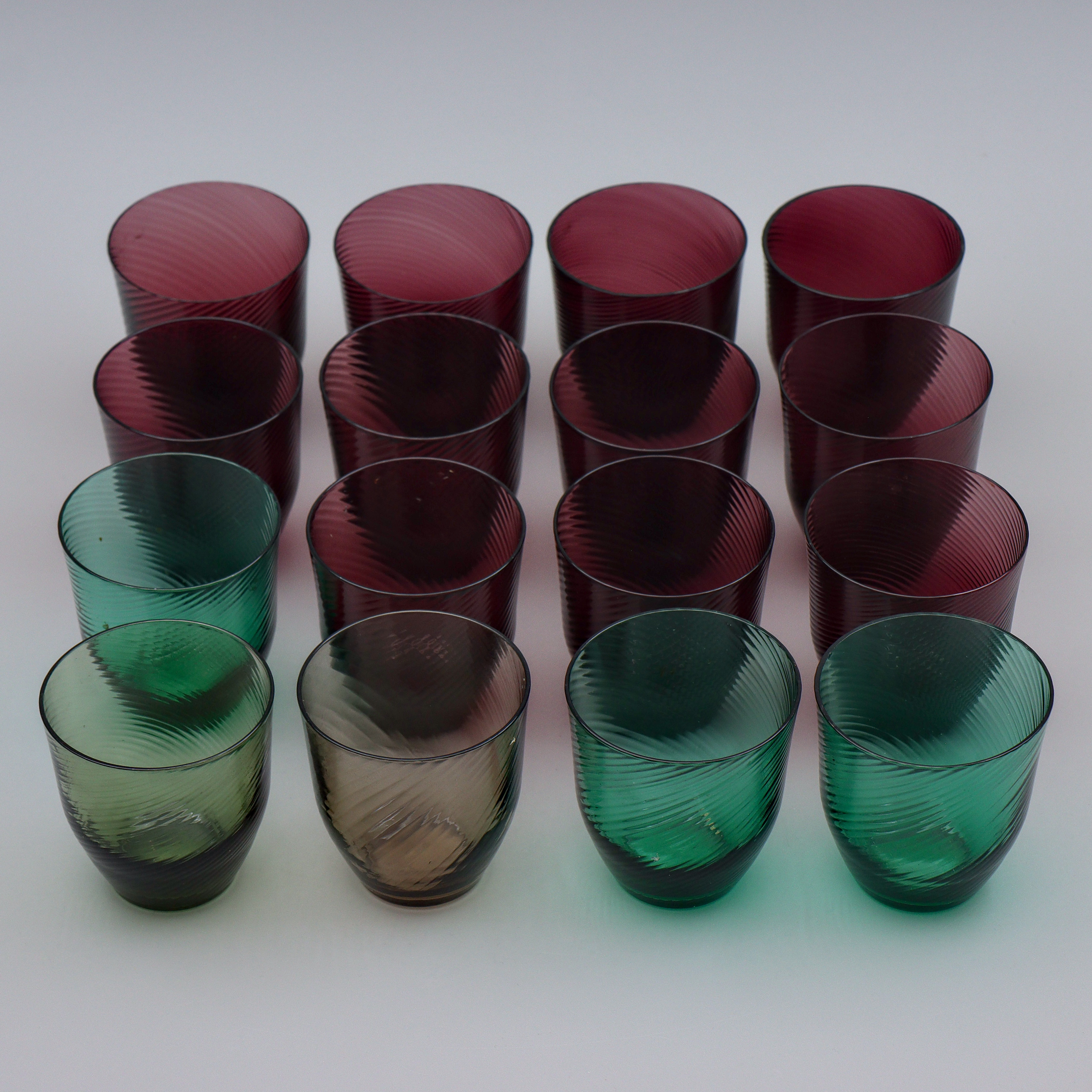 LENNART ANDERSSON, 16 GLAS "SNODDAS", GULLASKRUF, 1900-TAL.