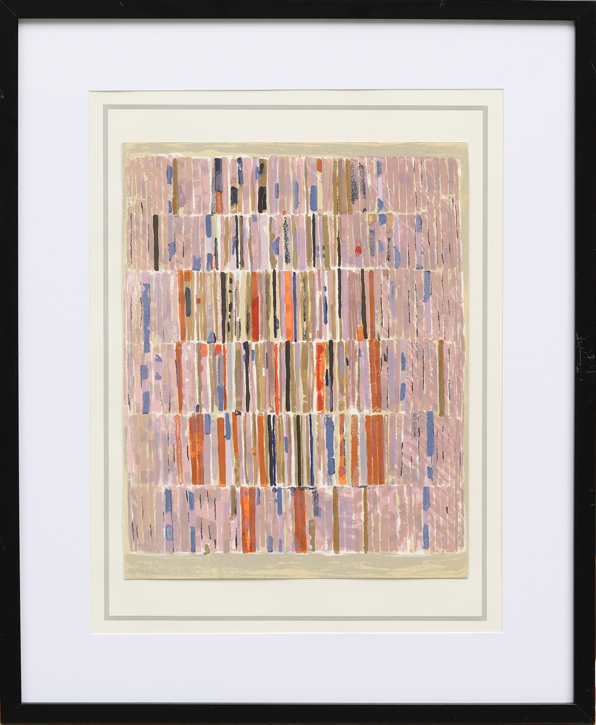 CÉSAR BALDACCINI. Färglitografi, ur XX:e siècle nr 16 1961.